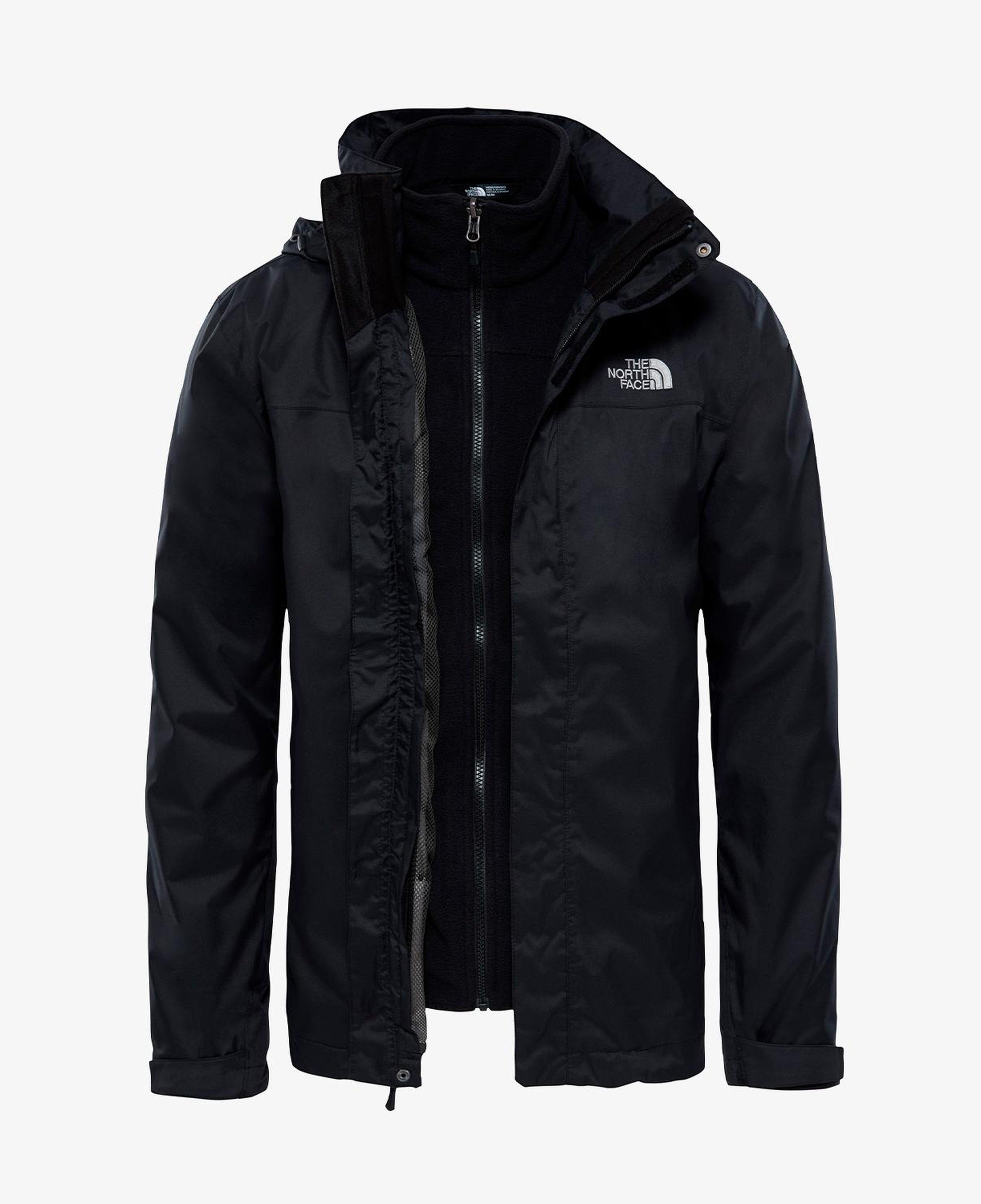 The North Face Evolve II Triclimate 3in1 Erkek Siyah Outdoor Mont