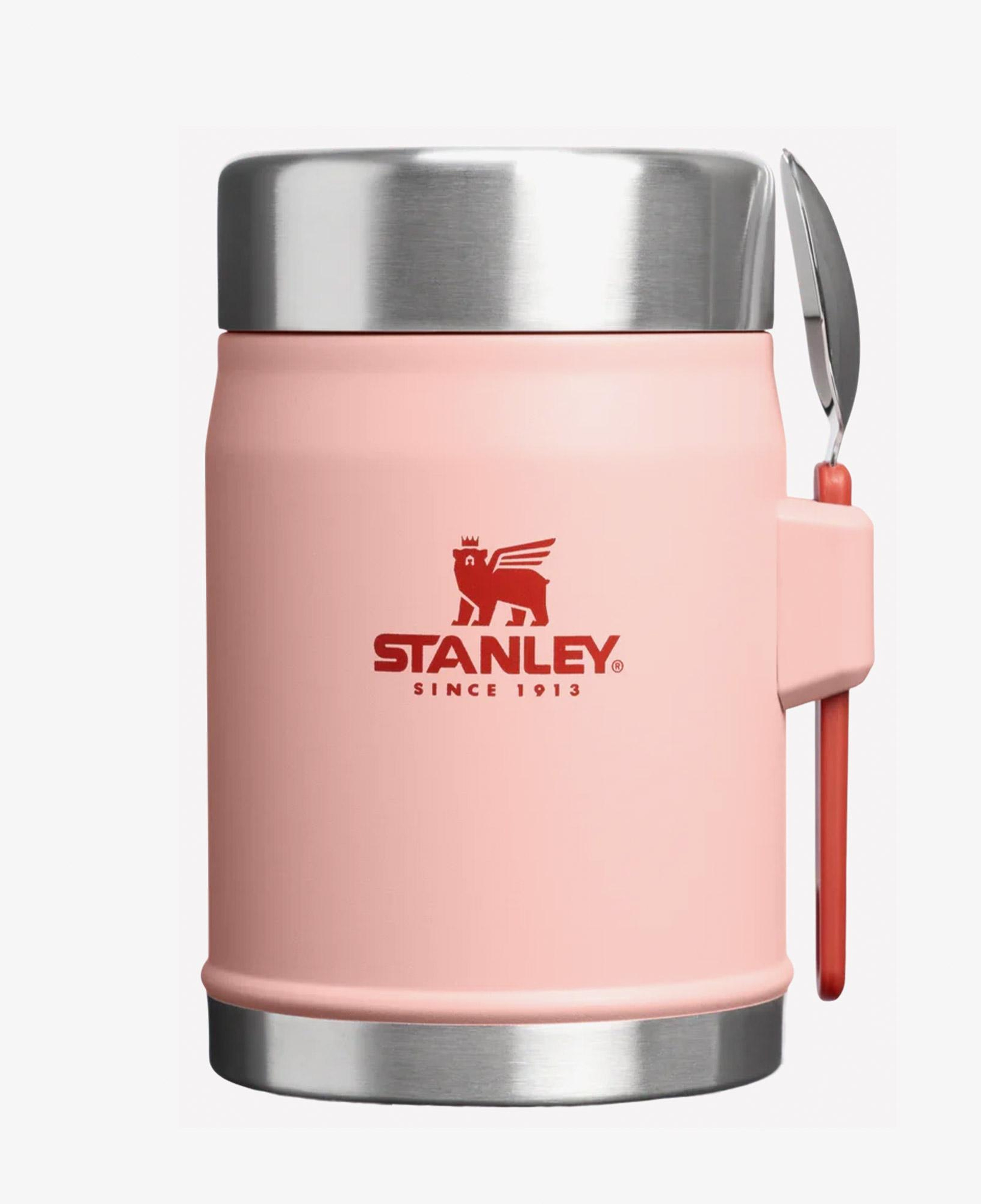 Stanley Classic Legendary Kaşıklı Pembe Yemek Termosu
