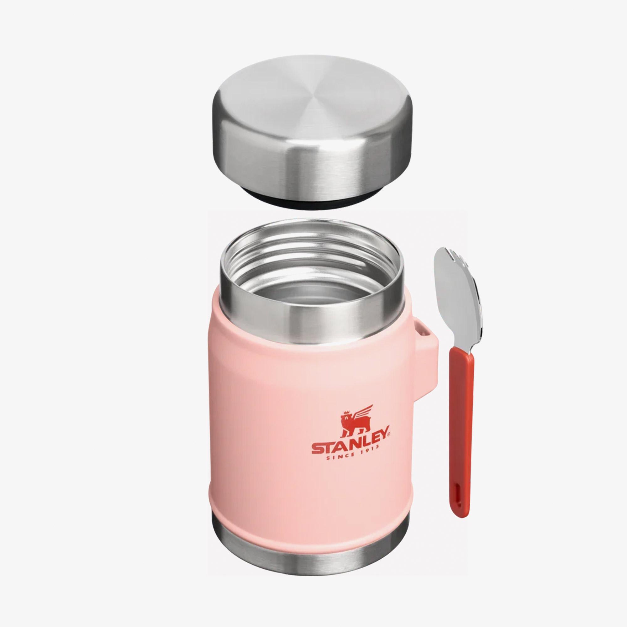 Stanley Classic Legendary Kaşıklı Pembe Yemek Termosu