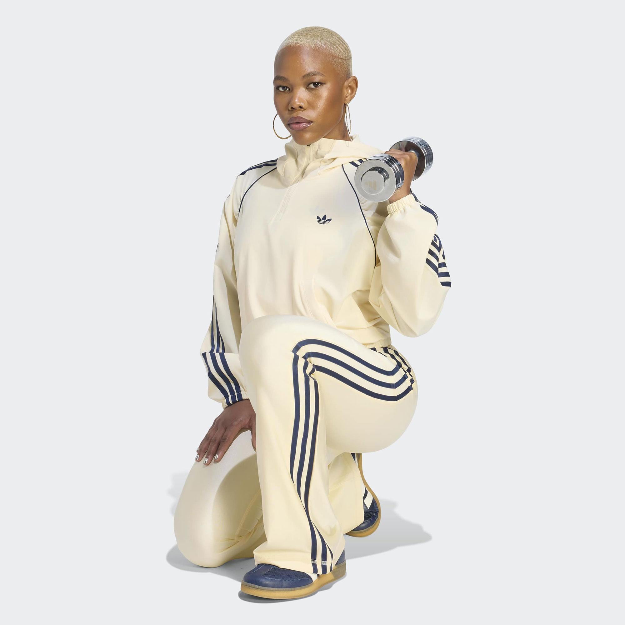 adidas Originals Sport Coverup Kadın Sarı Sweatshirt