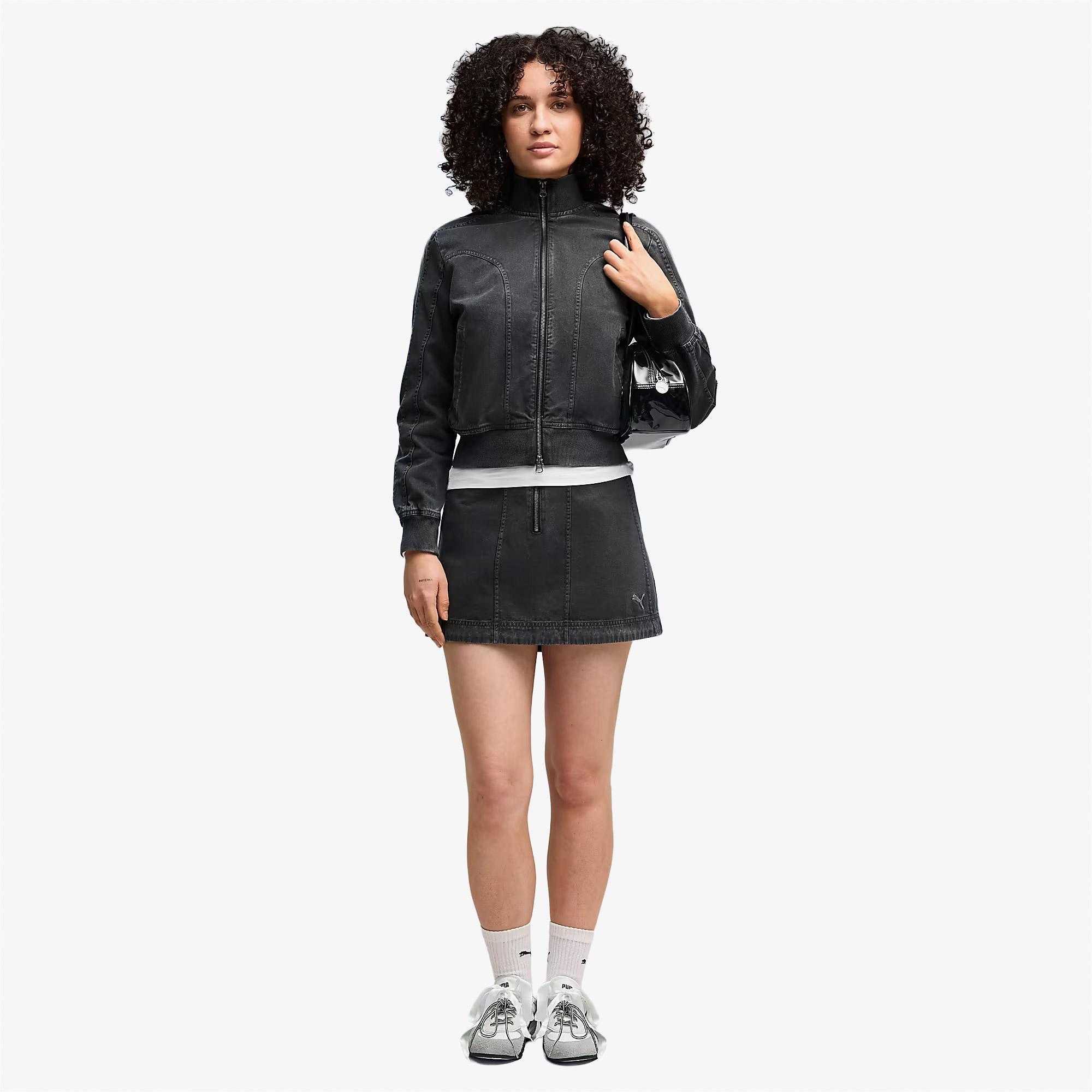 Puma Future Archive Washed Kadın Siyah Etek