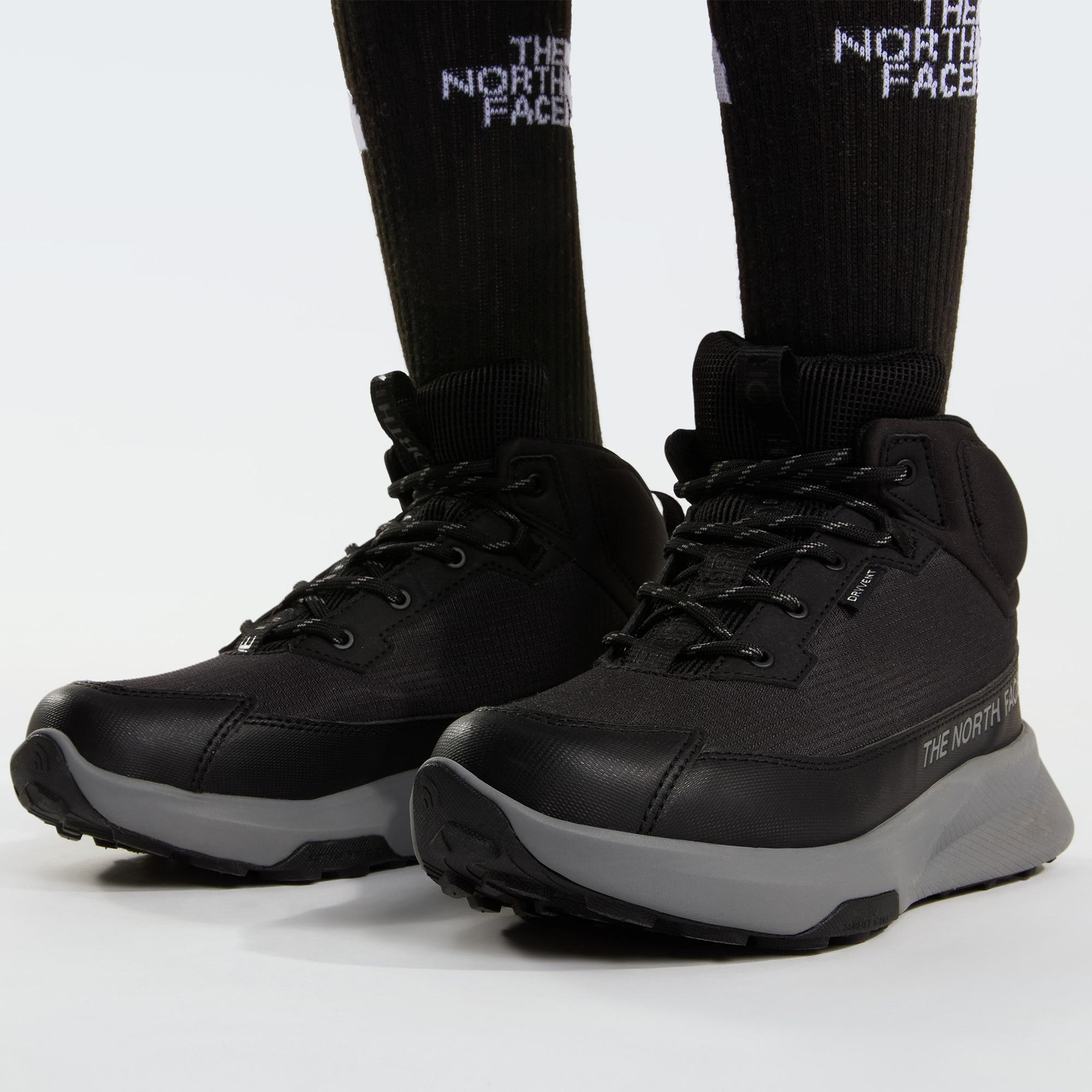 The North Face Fastpack II Waterproof Çocuk Siyah Outdoor Ayakkabı
