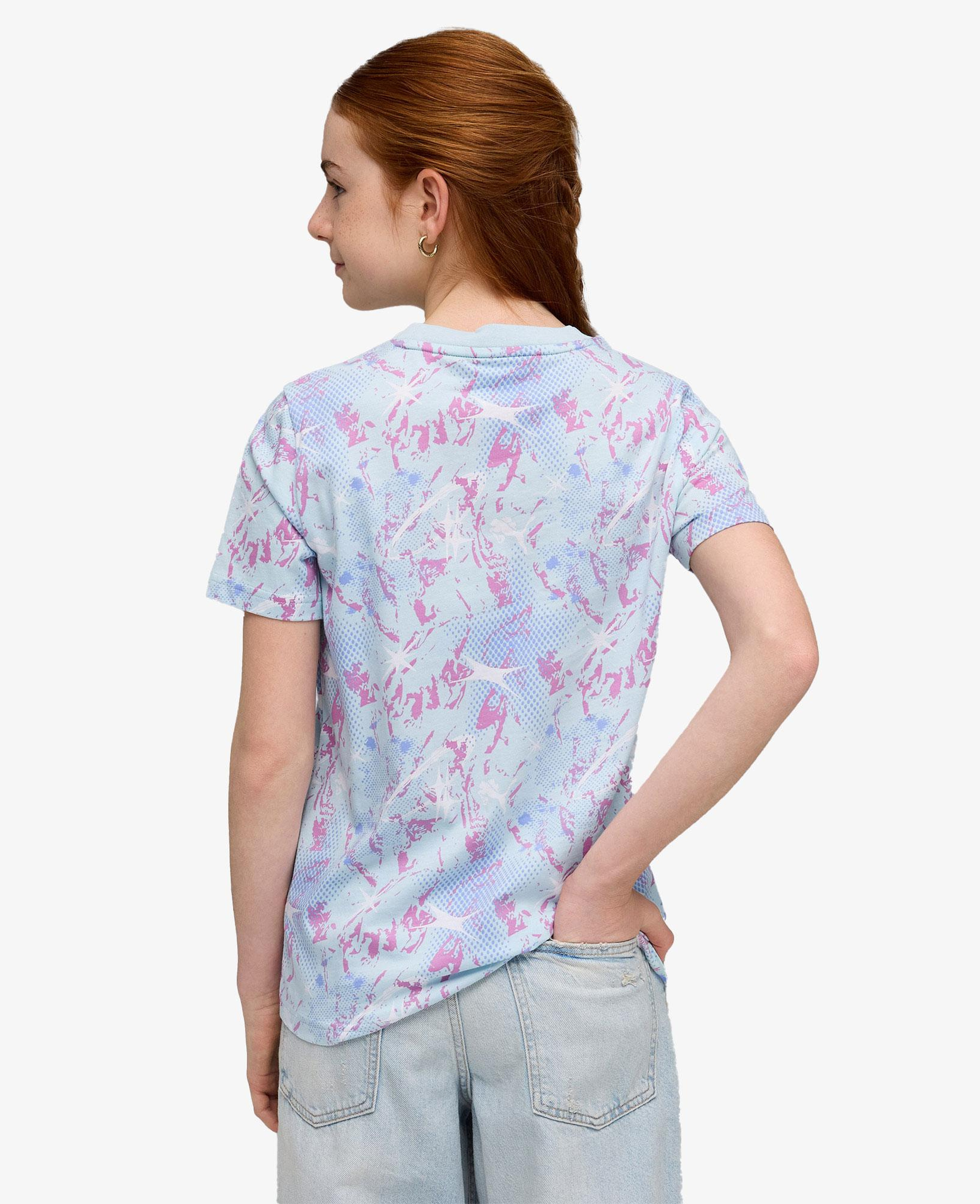 Puma Tweenerverse Çocuk Mavi T-Shirt