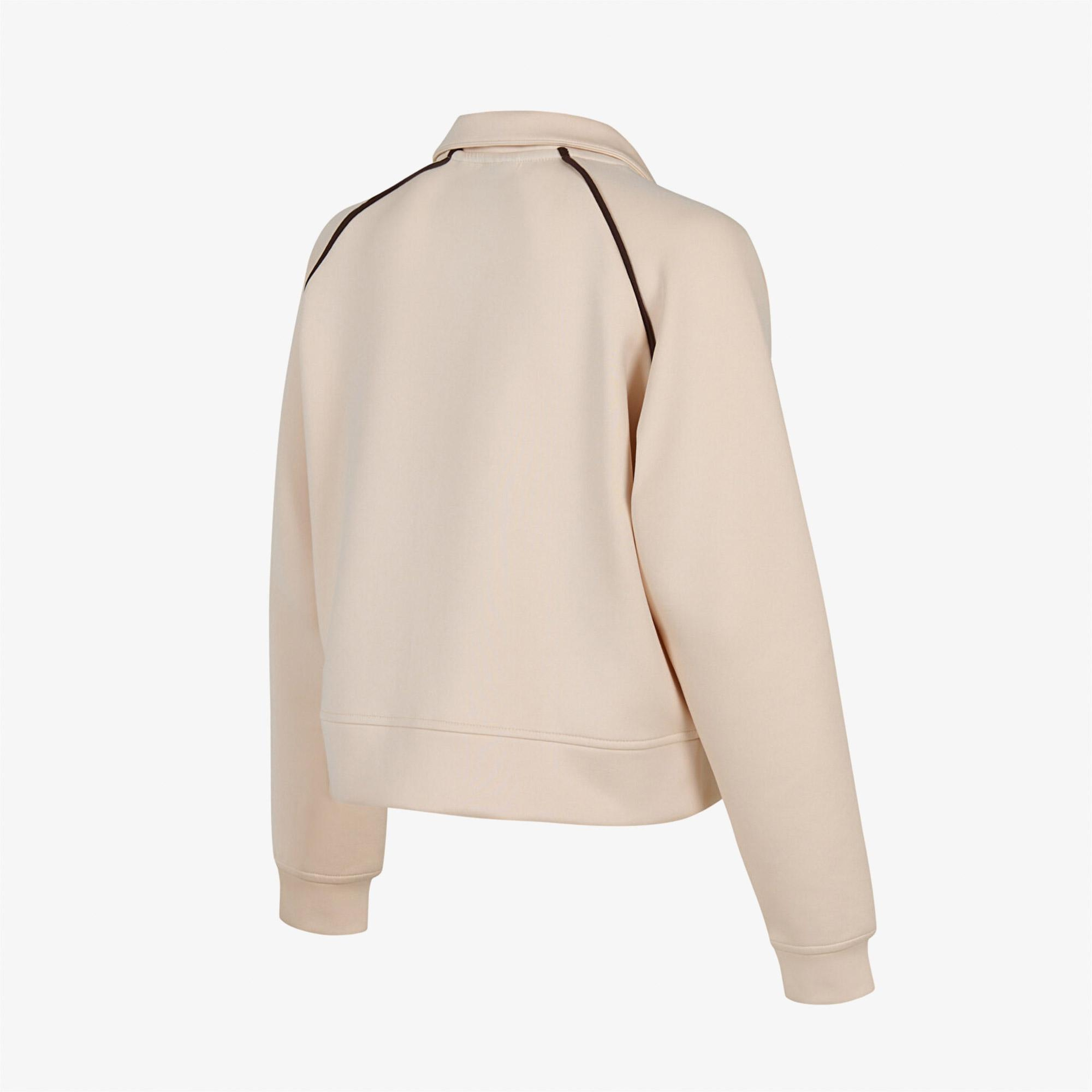 New Balance Kadın Bej Sweatshirt