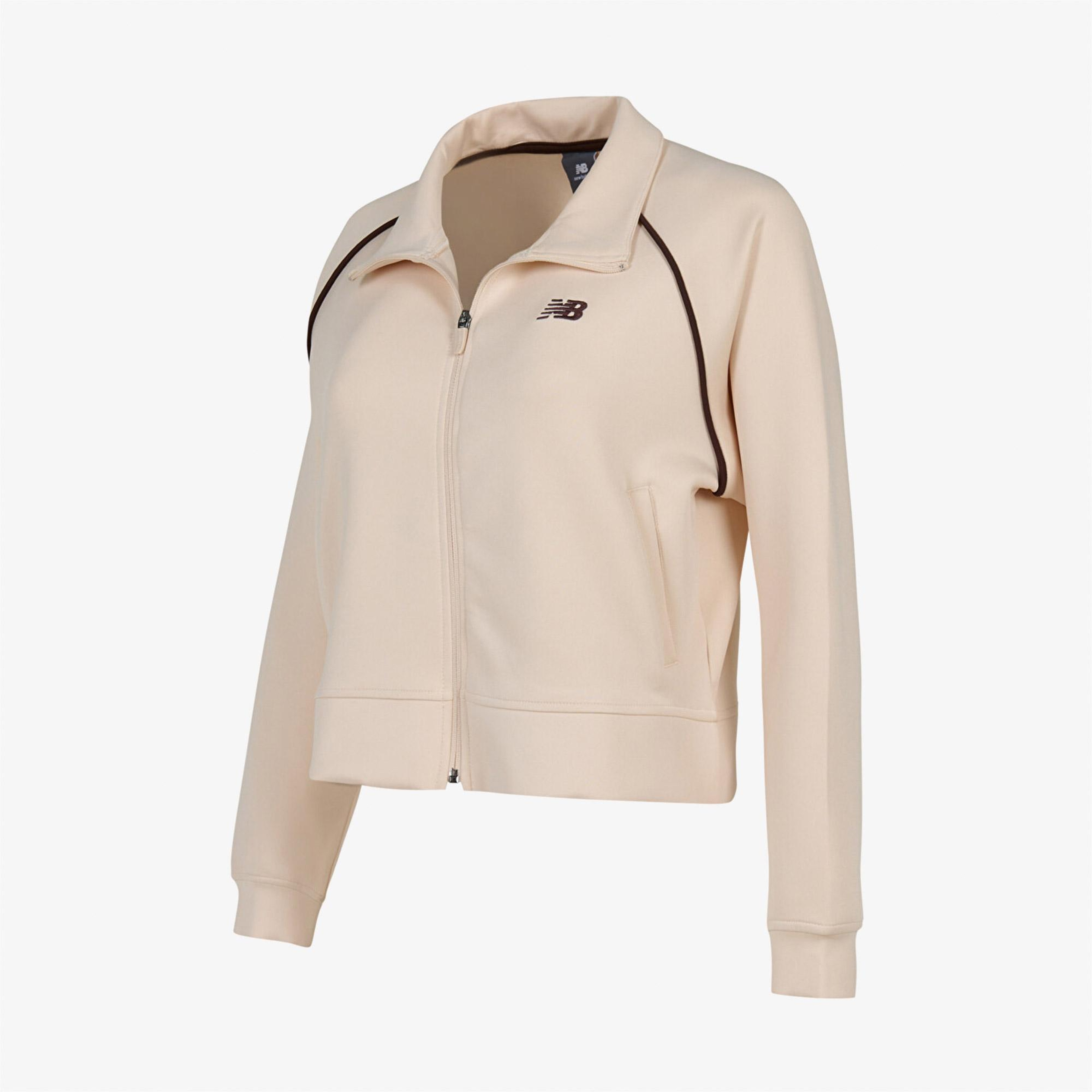 New Balance Kadın Bej Sweatshirt