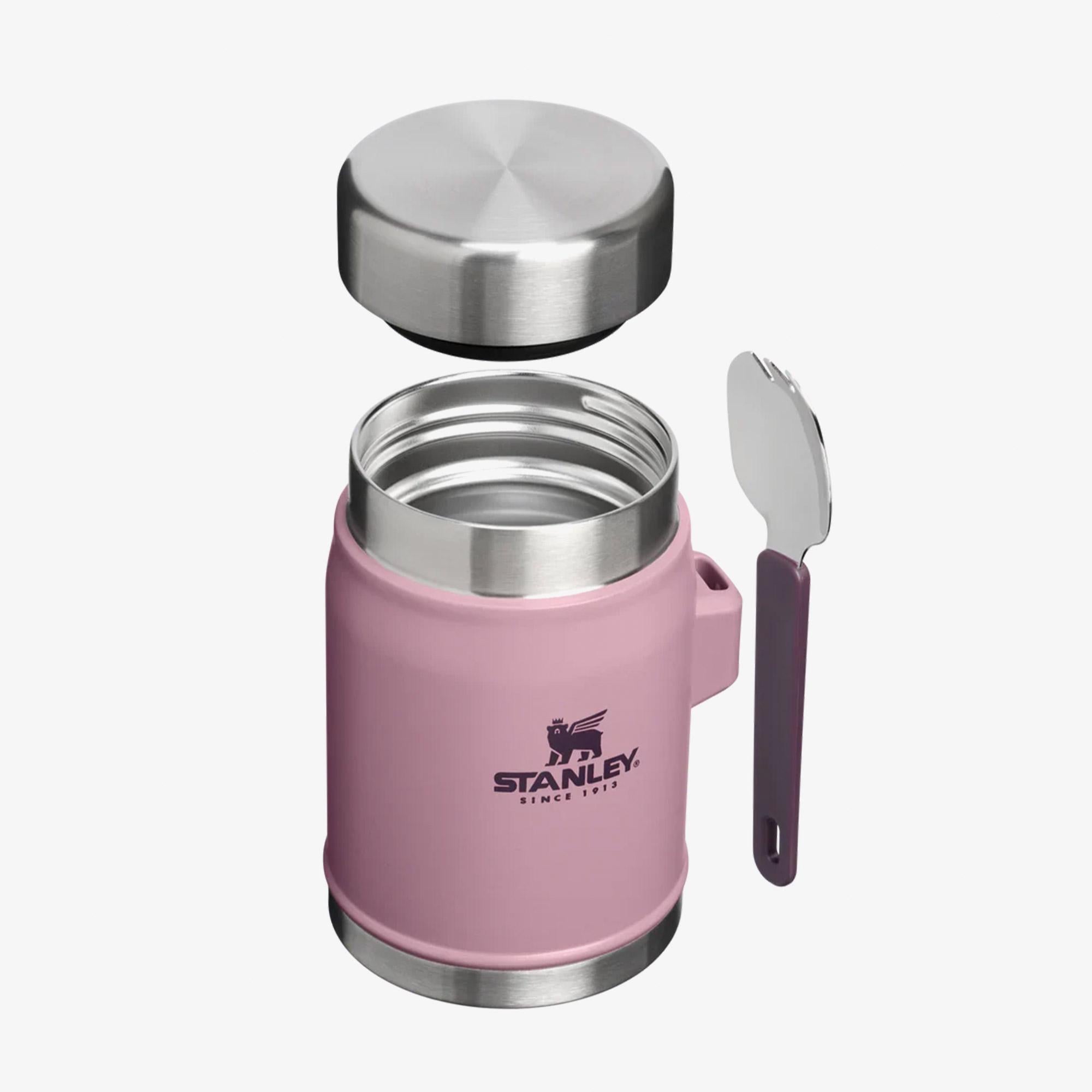 Stanley The Legendary Food Jar + Spork 0.4L Unisex Mor Termos