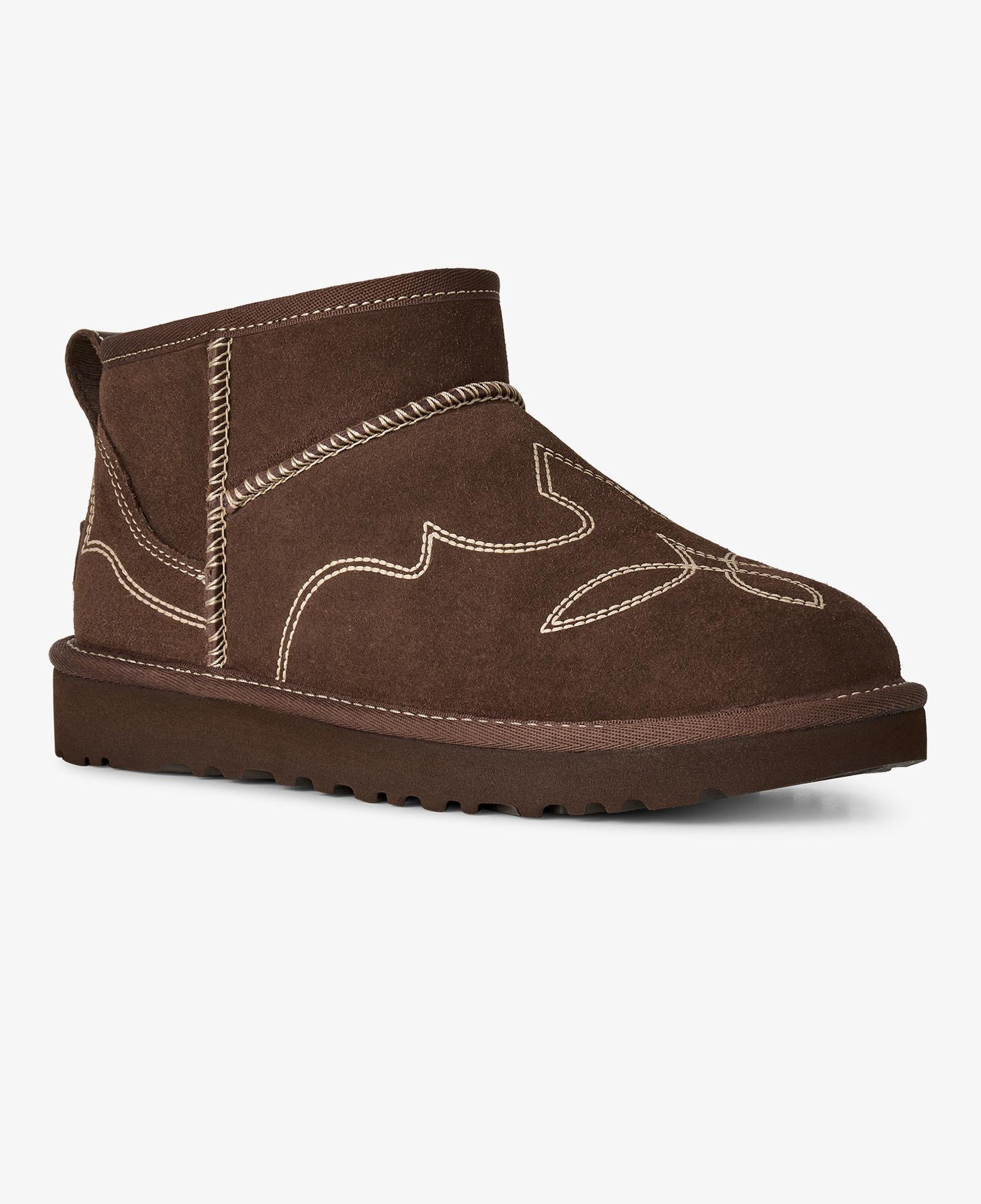 UGG Classic Ultra Mini Western Kadın Kahverengi Bot