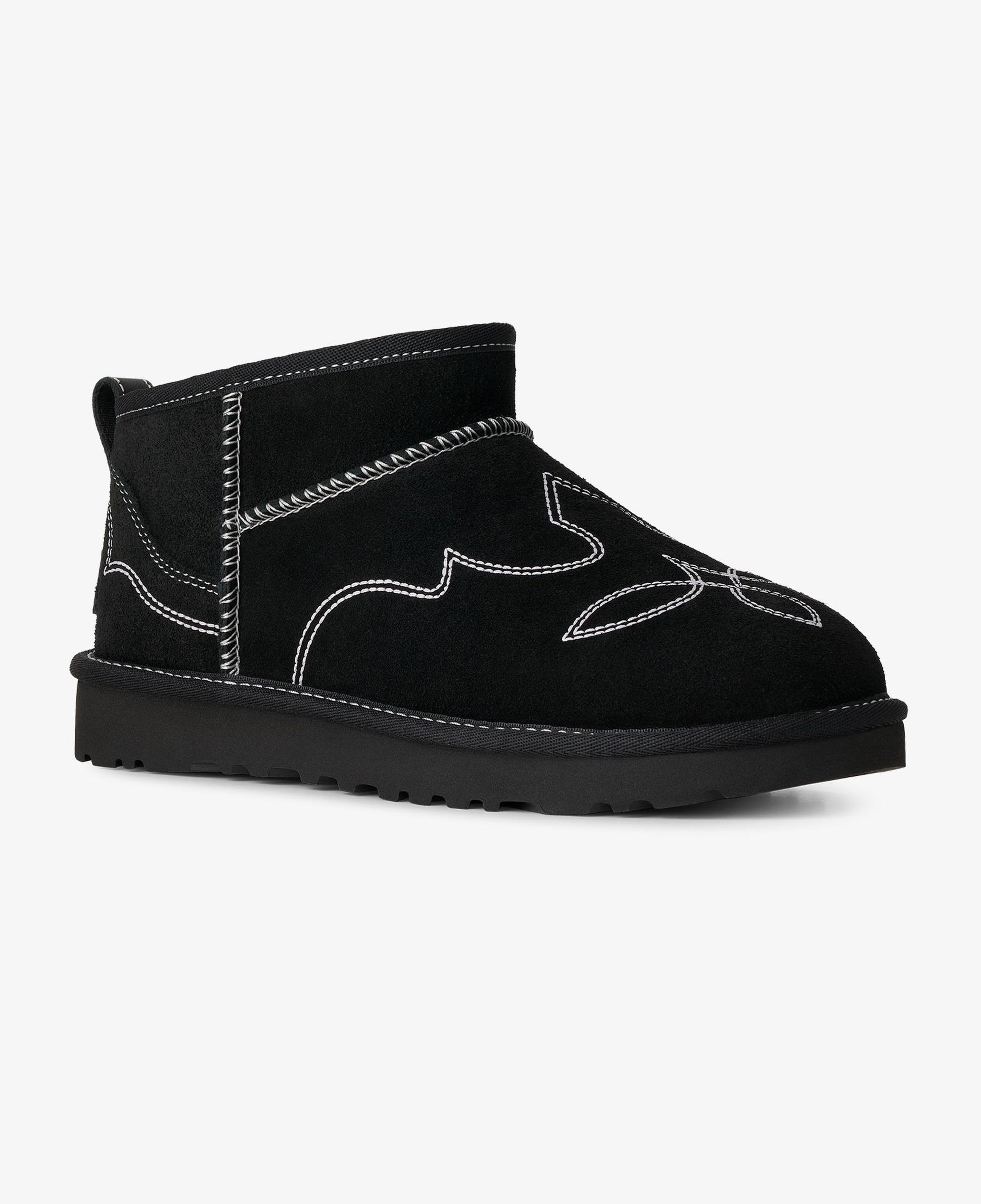 UGG Classic Ultra Mini Western Kadın Siyah Bot