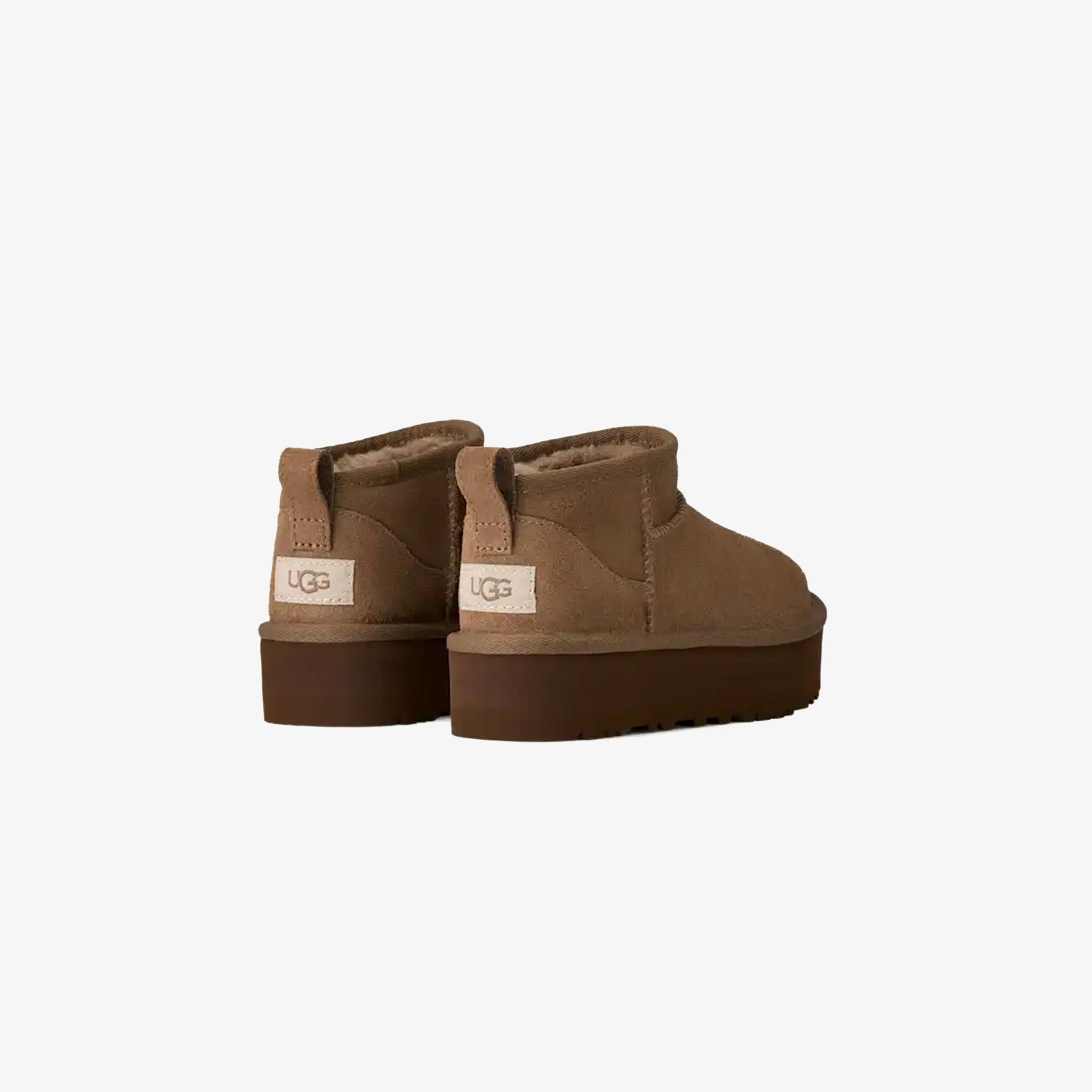 UGG Classic Ultra Mini Platform Çocuk Kahverengi Bot