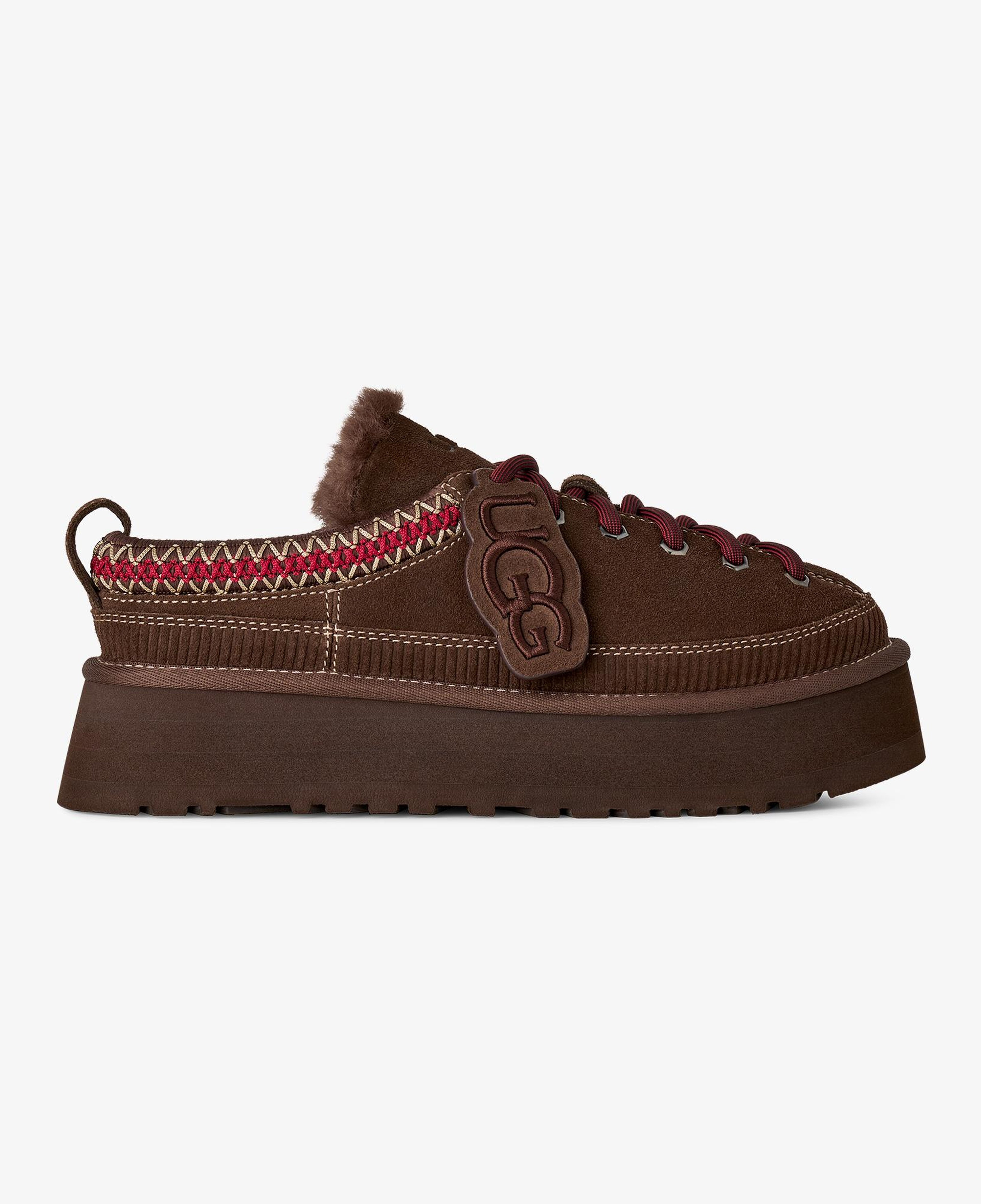 UGG Heritage Lace-Up Slipper Kadın Kahverengi Terlik