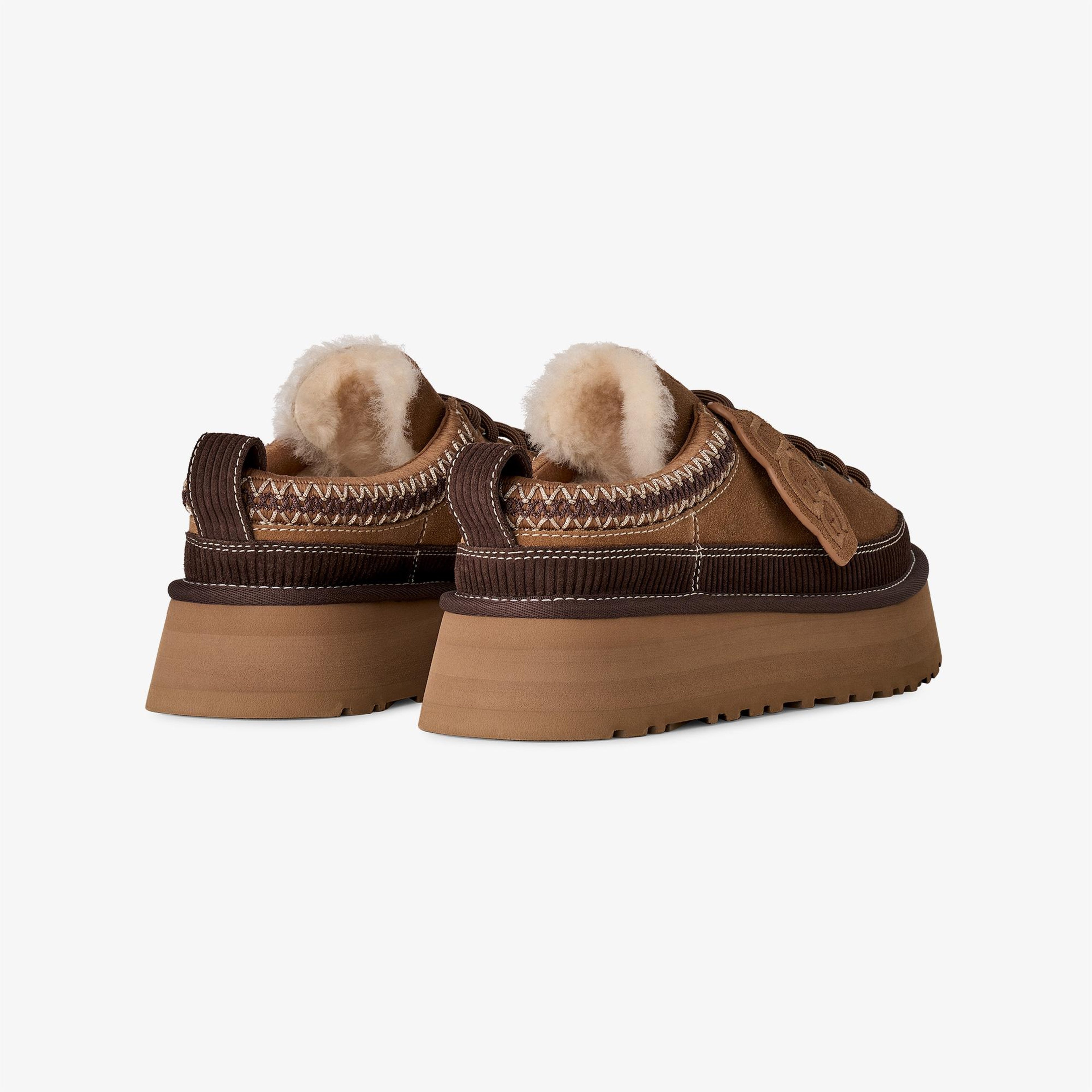 UGG Heritage Lace-Up Slipper Kadın Taba Terlik
