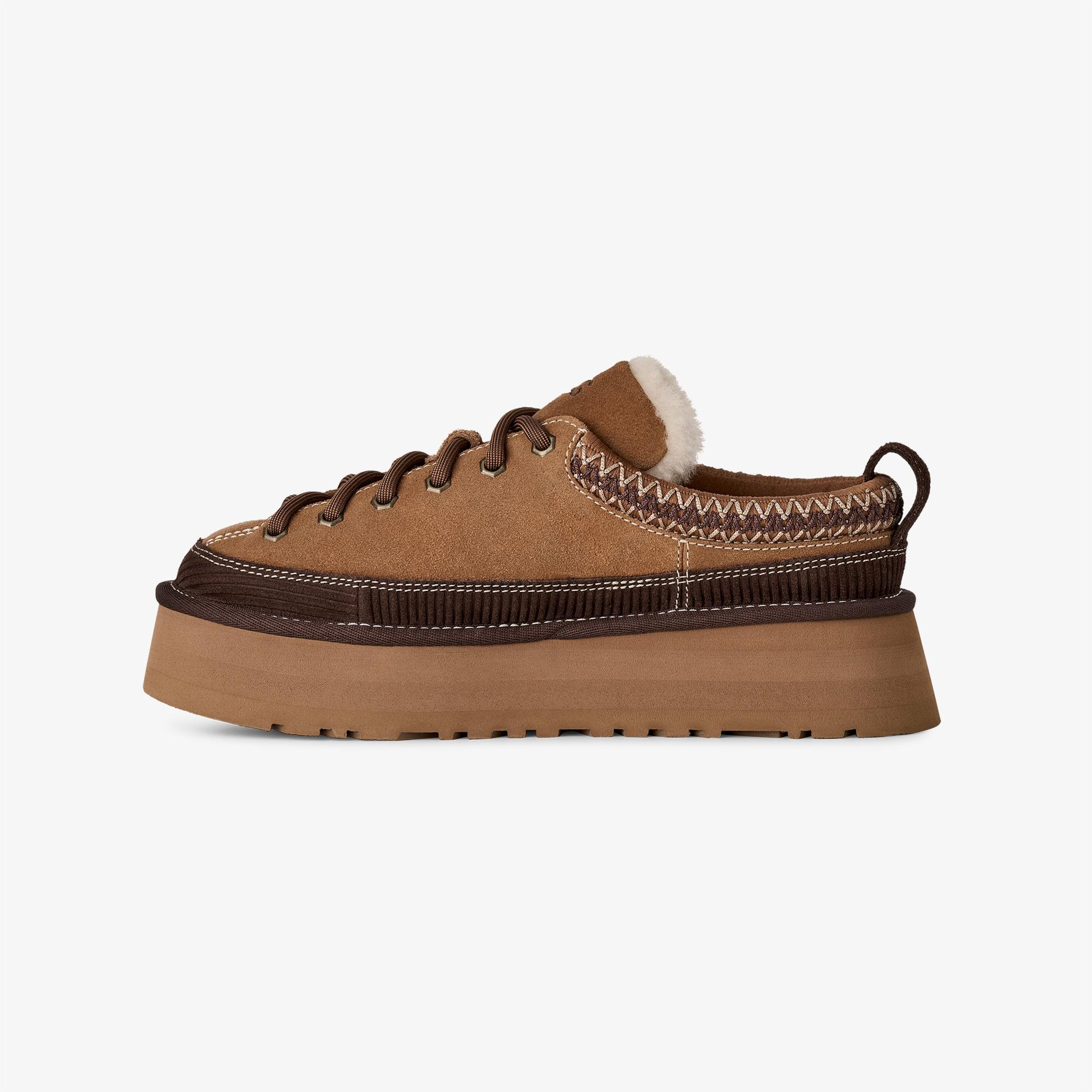 UGG Heritage Lace-Up Slipper Kadın Taba Terlik