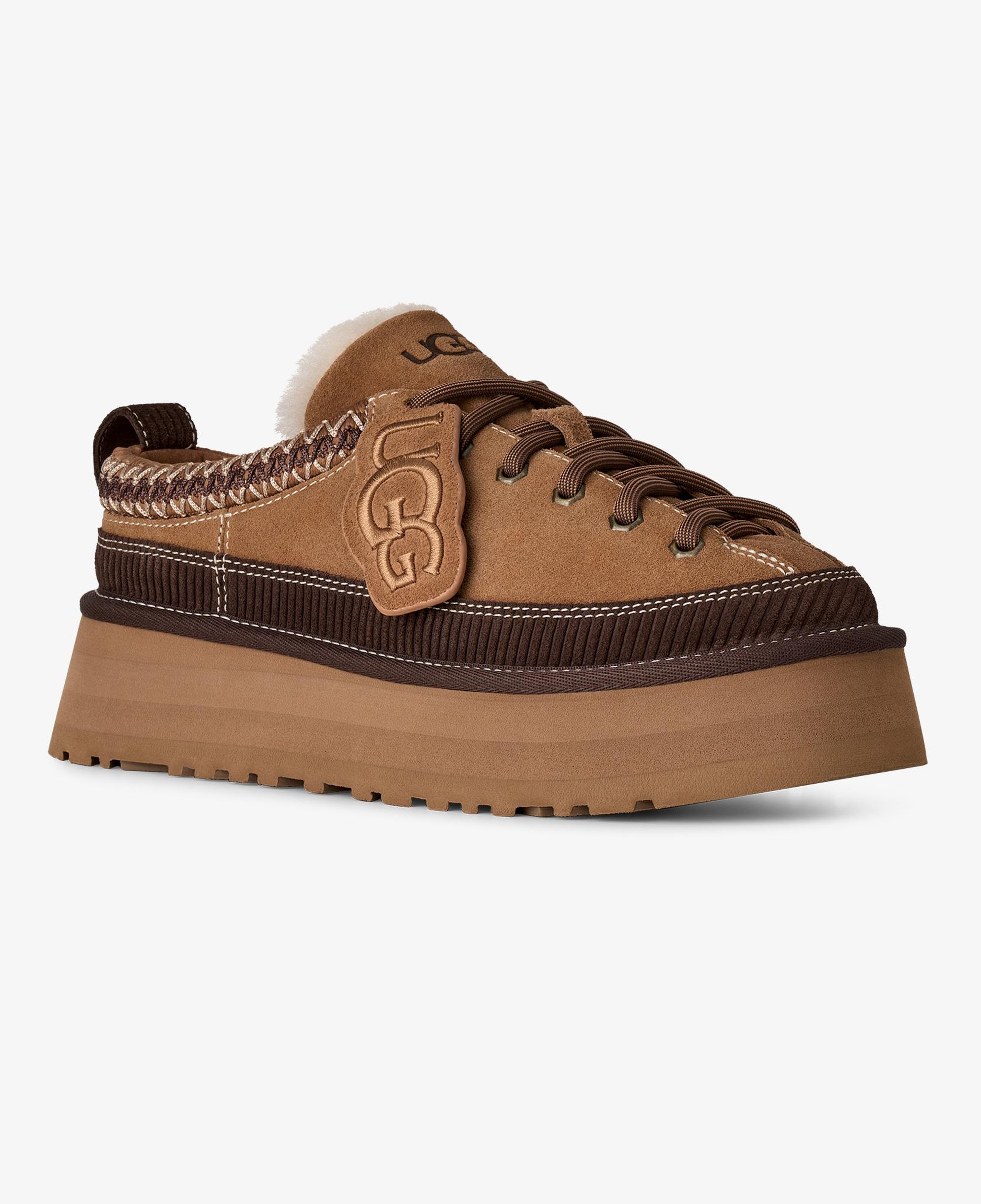 UGG Heritage Lace-Up Slipper Kadın Taba Terlik
