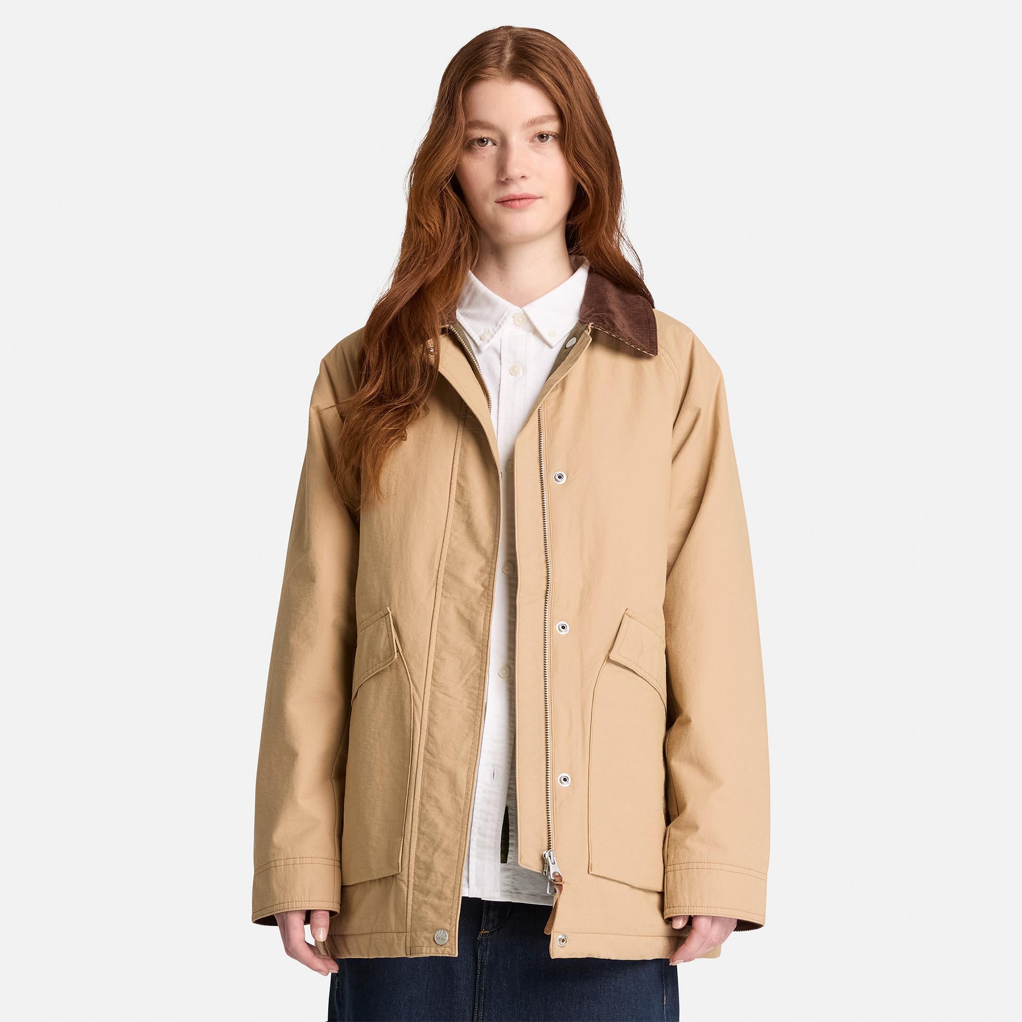 Timberland Wenham Water Repellent Kadın Bej Ceket