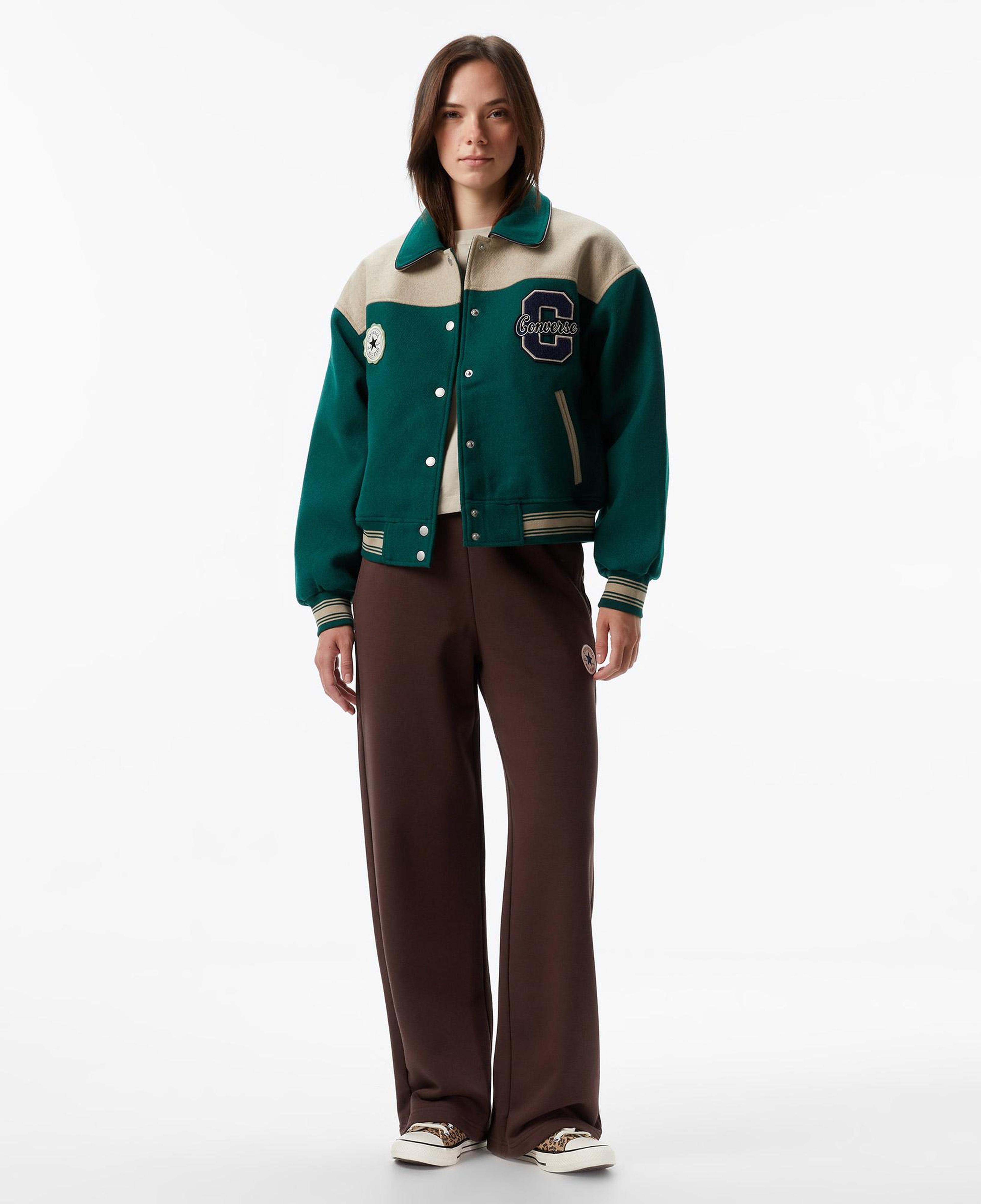 Converse Varsity Kadın Yeşil Ceket