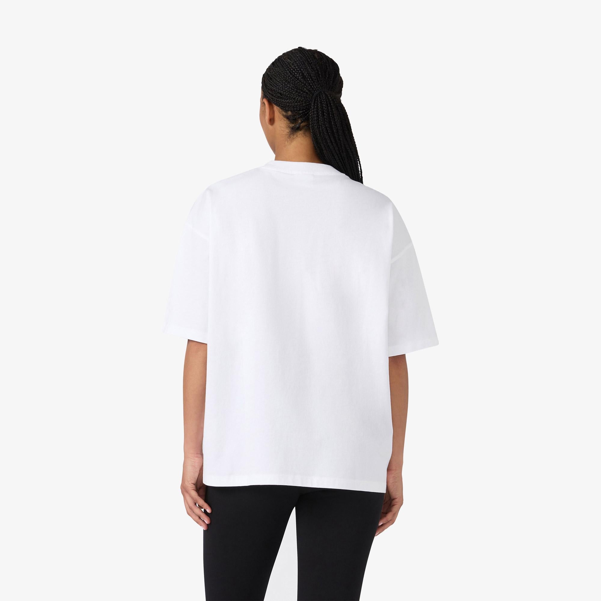 Champion Ss  Kadın Beyaz T-Shirt