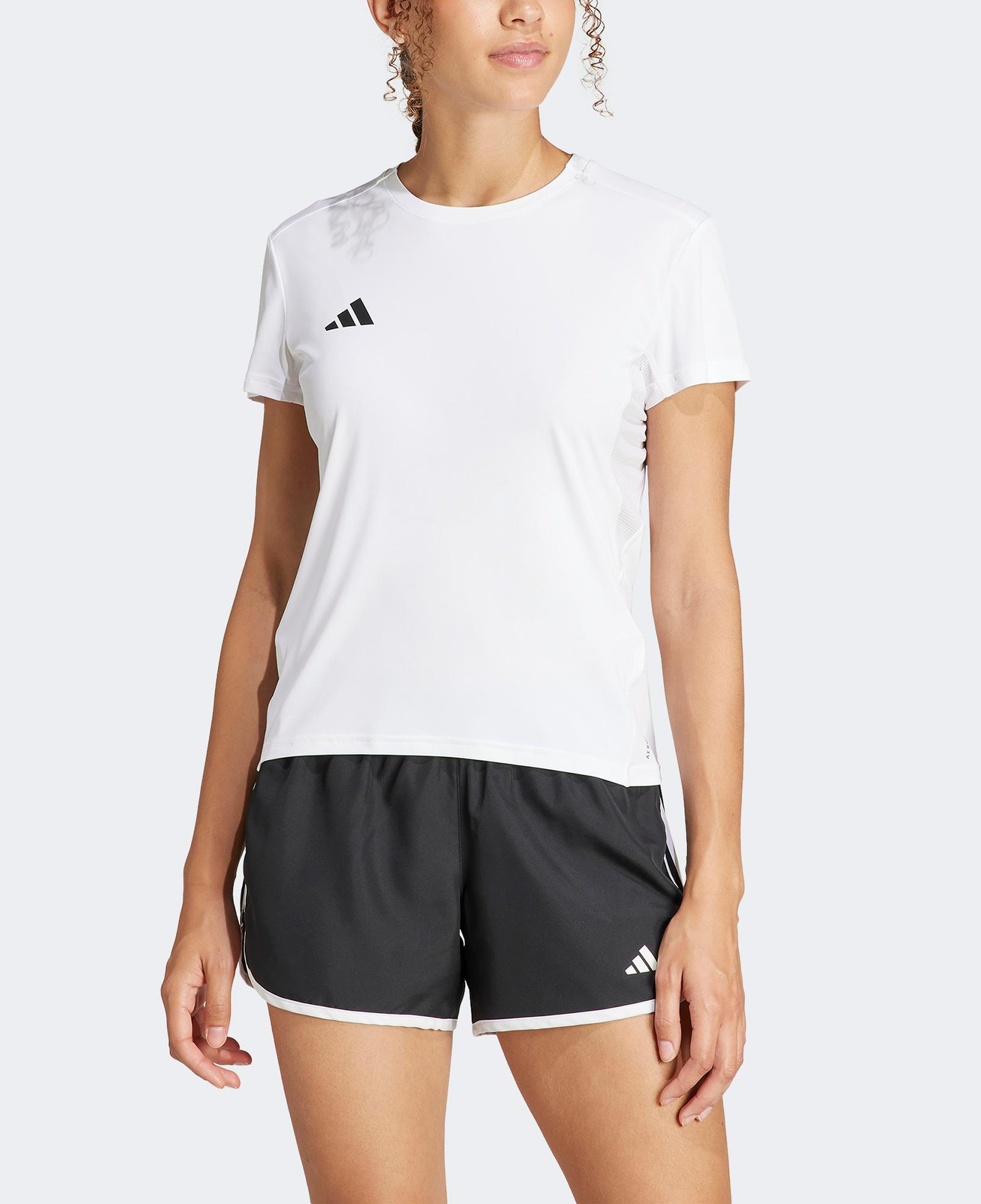 adidas Adizero Essentials Kadın Beyaz T-Shirt