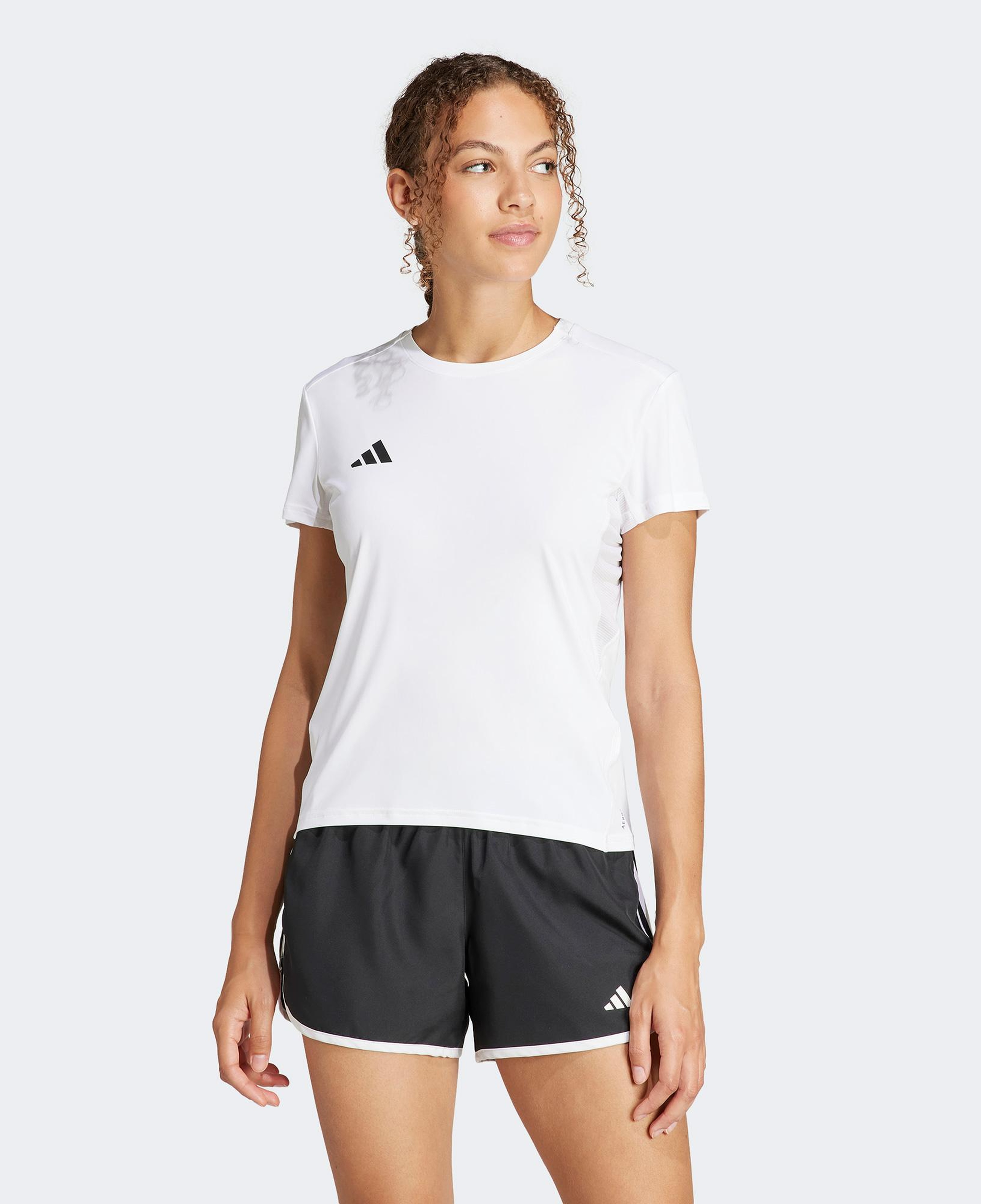 adidas Adizero Essentials Kadın Beyaz T-Shirt