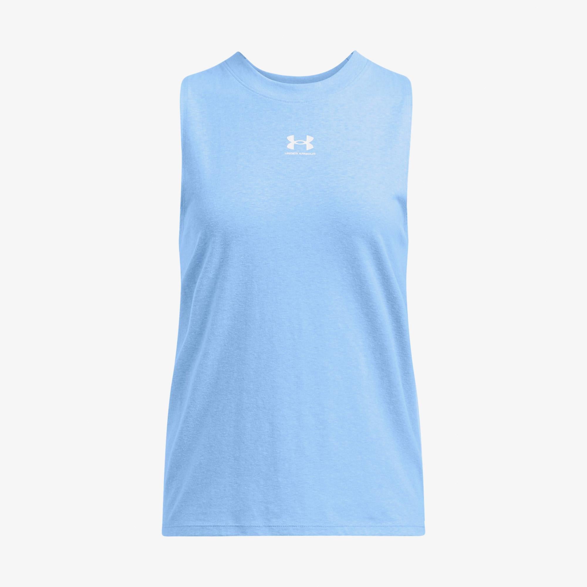 Under Armour Rival Muscle Kadın Mavi Antrenman Atleti