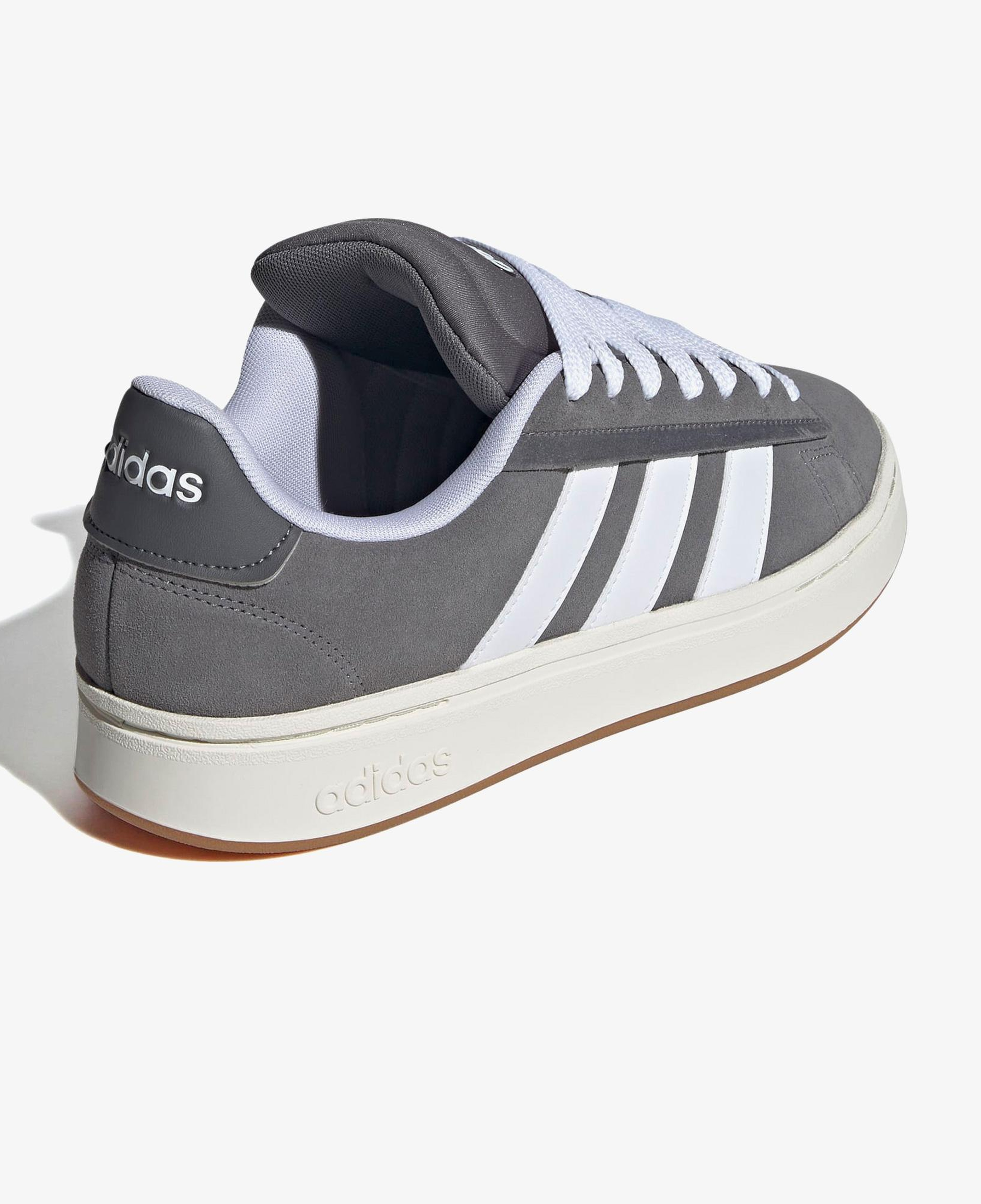 adidas Grand Court Alpha Erkek Gri Spor Ayakkabı