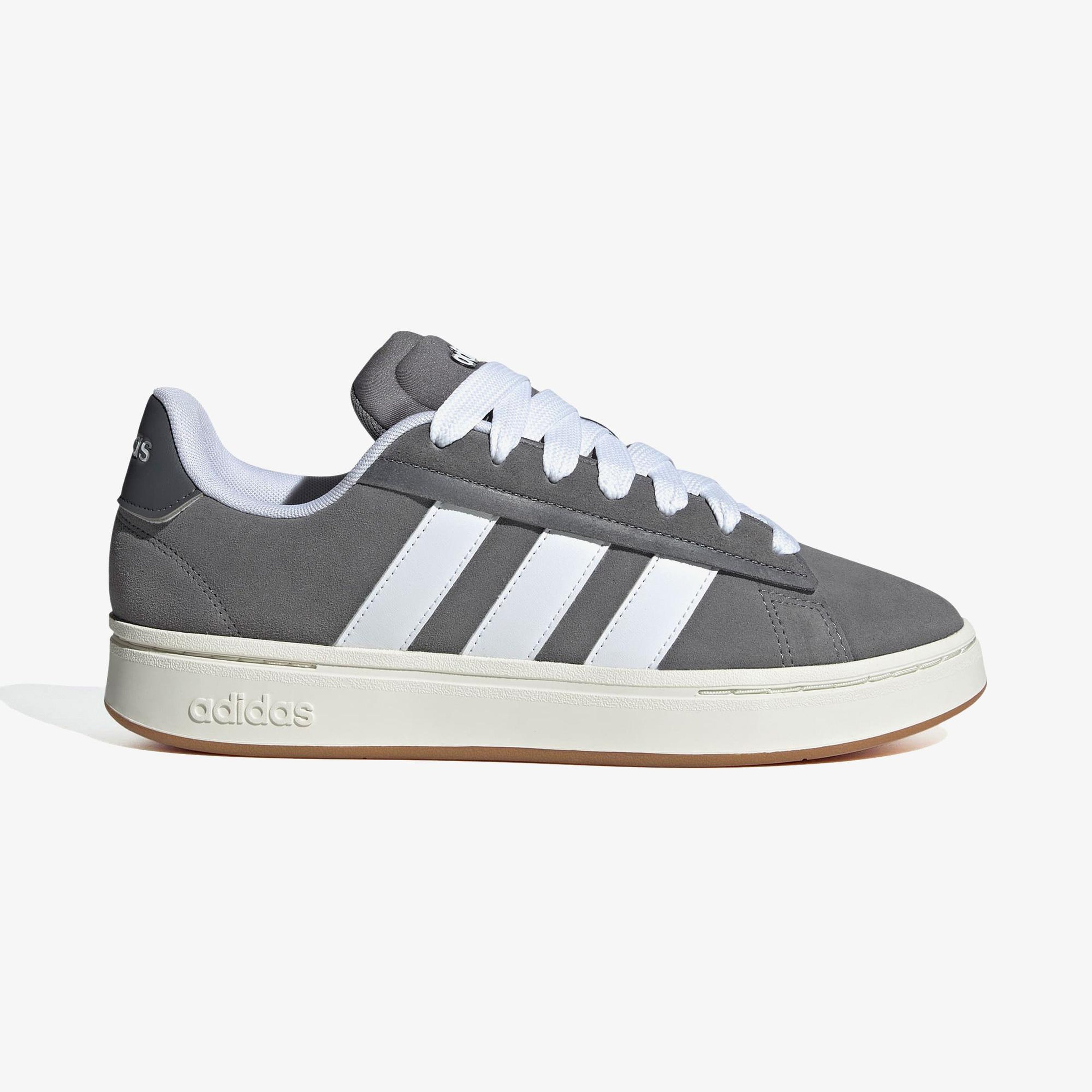 adidas Grand Court Alpha Erkek Gri Spor Ayakkabı