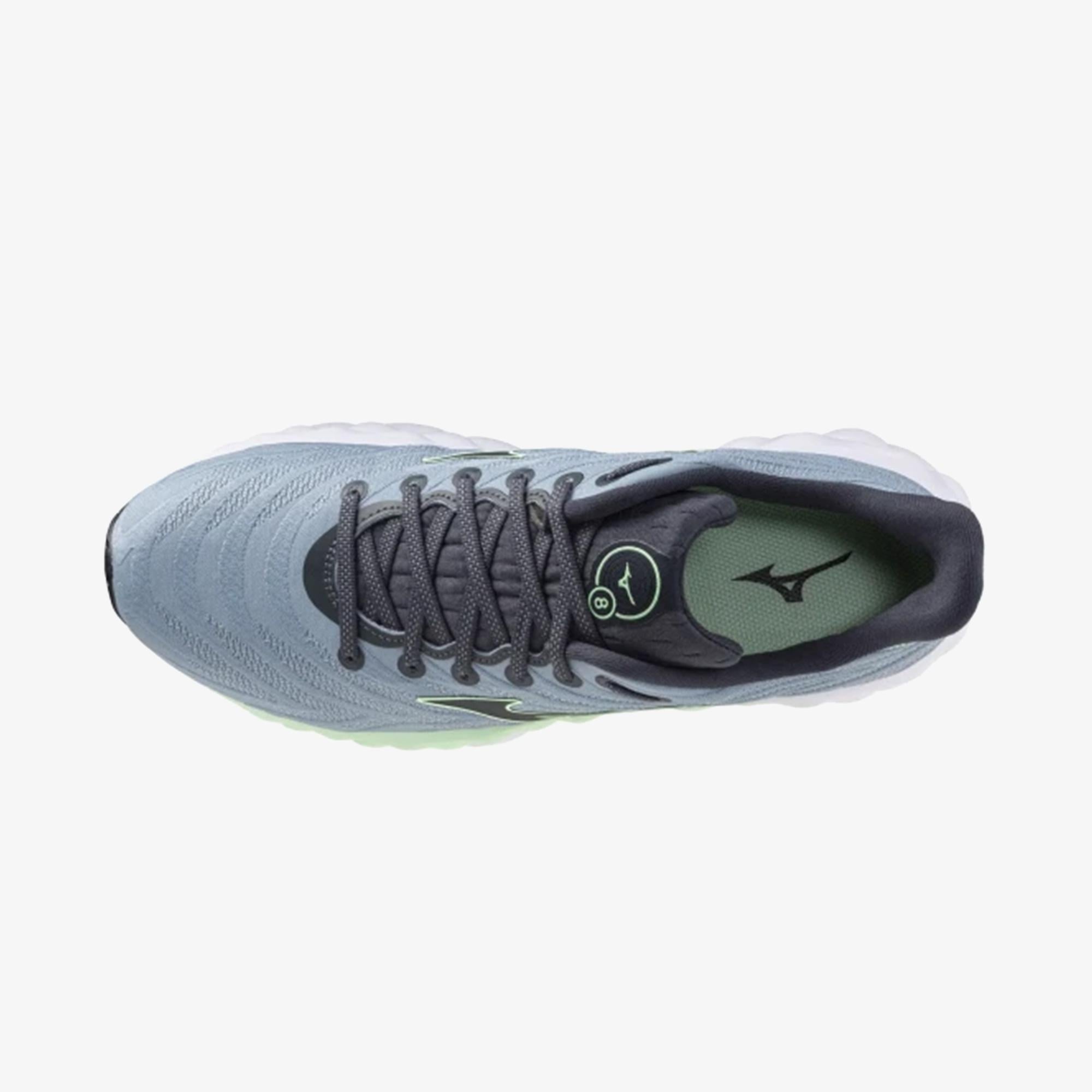 Mizuno Wave Sky 8 Erkek Gri Koşu Ayakkabısı
