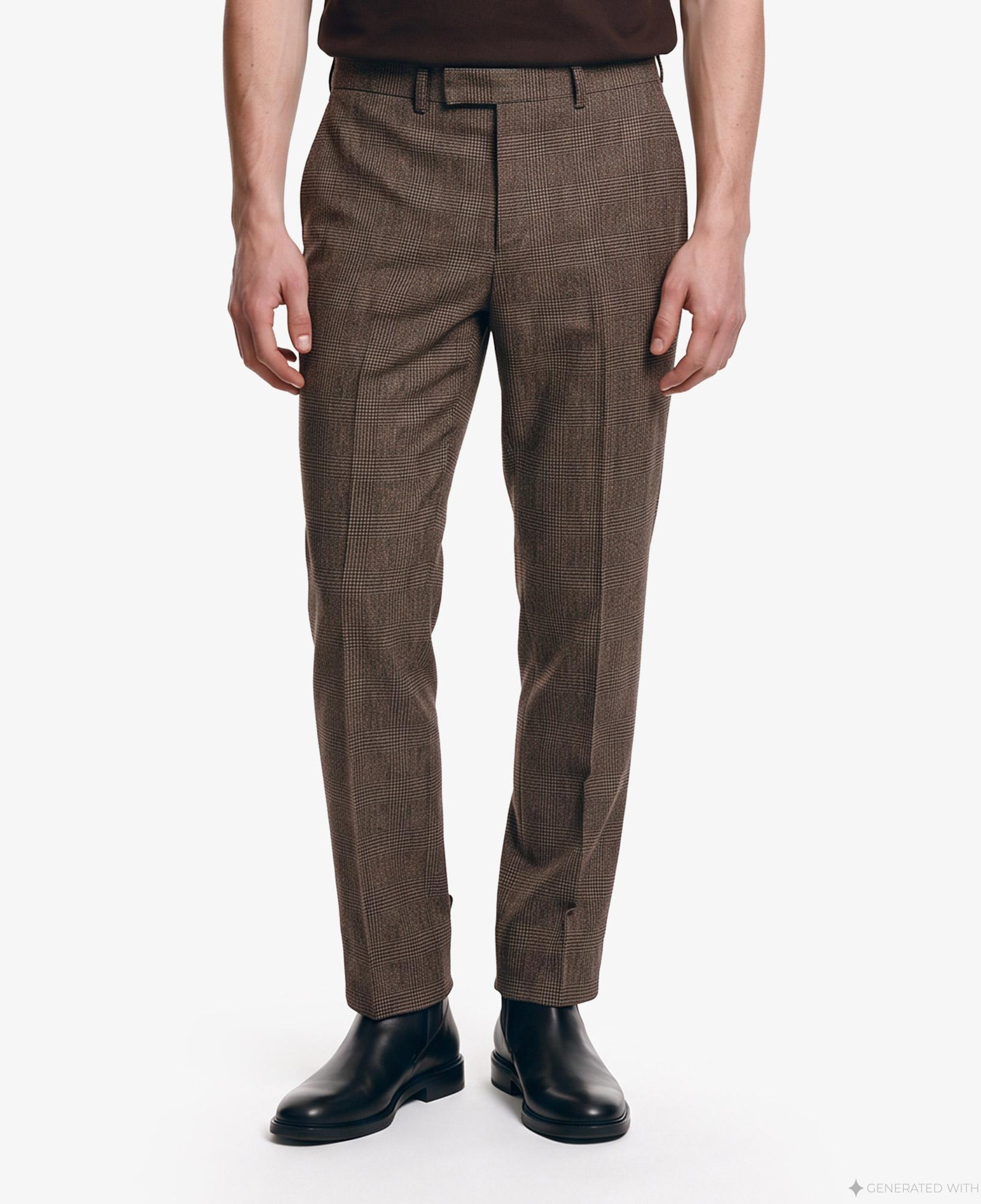 Burberry Sloane Erkek Kahverengi Pantolon