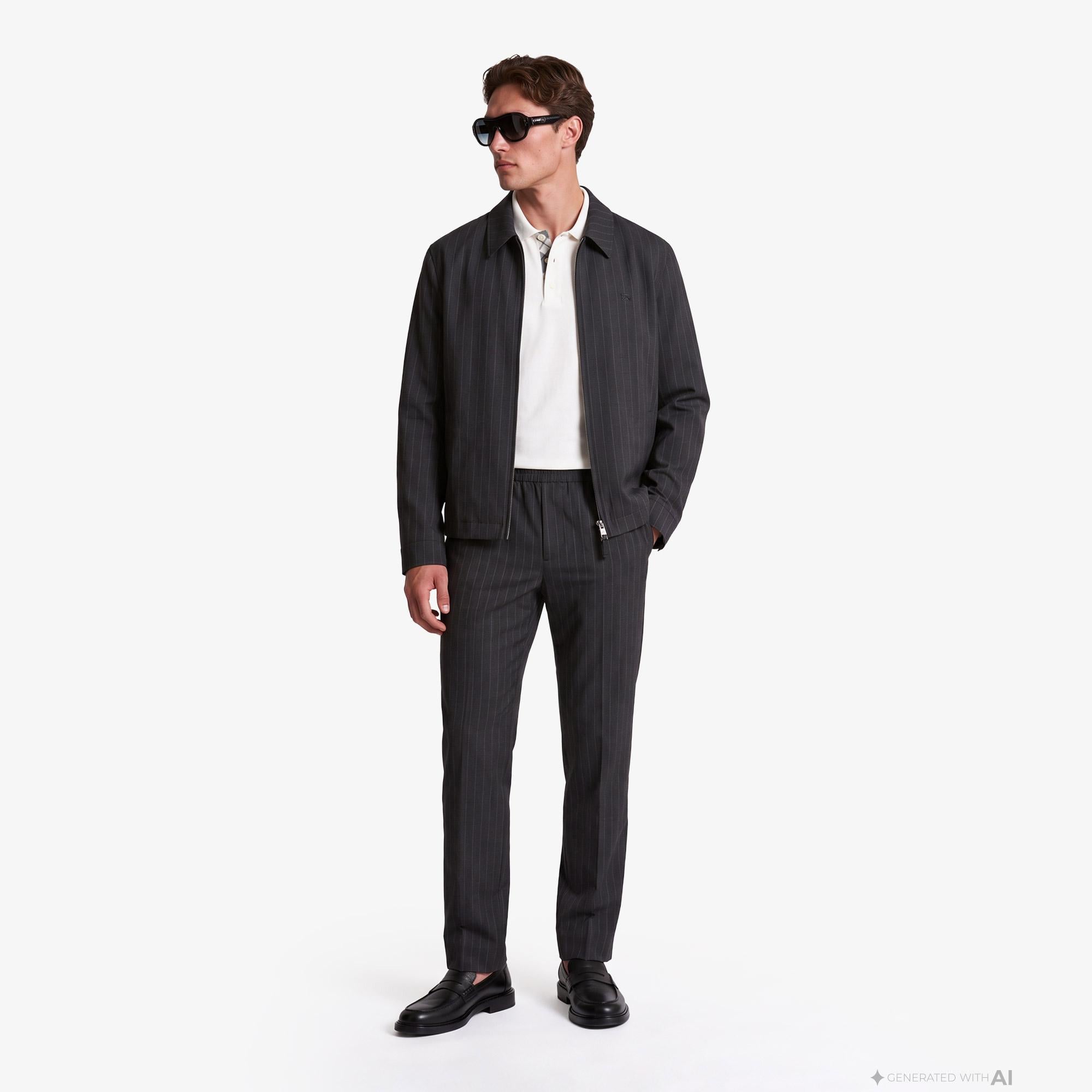 Burberry Trevor Erkek Antrasit Pantolon