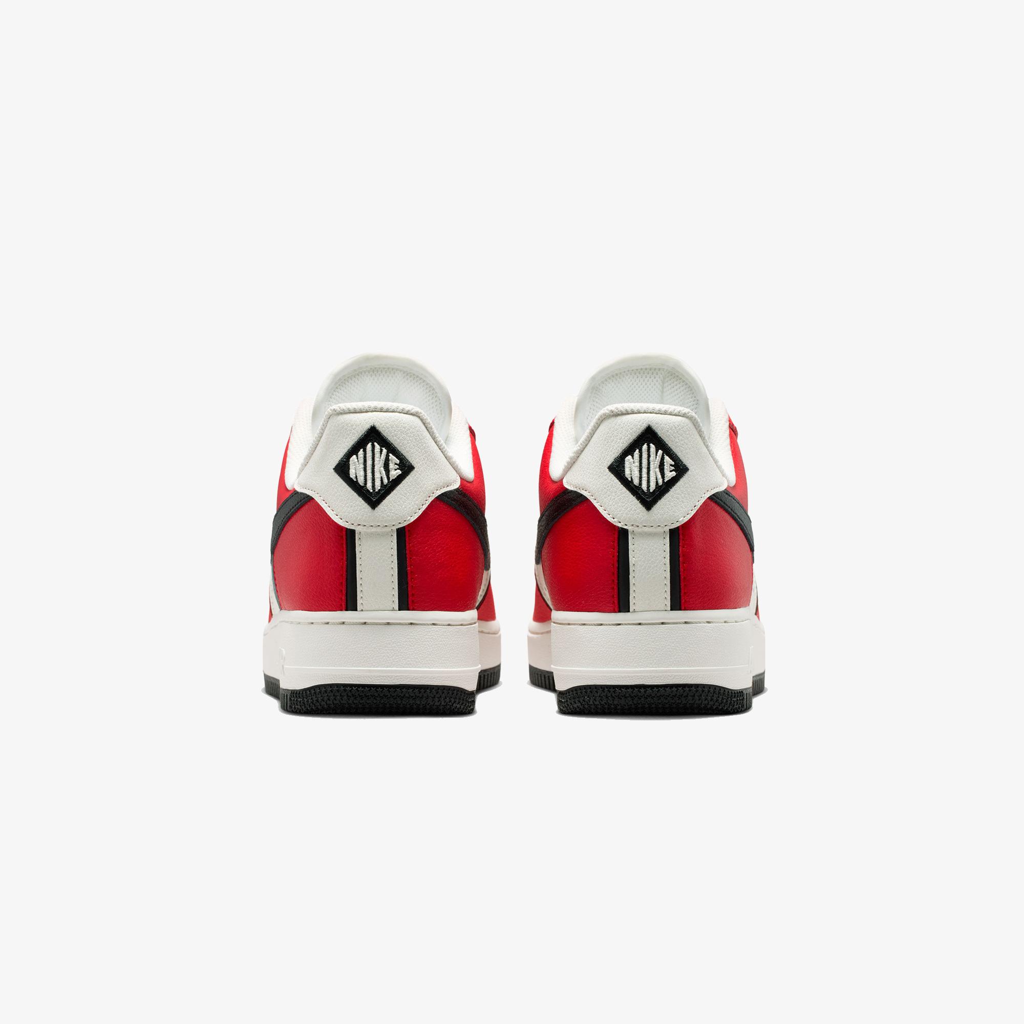 Nike Air Force 1 '07 LV8 Erkek Kırmızı Spor Ayakkabı