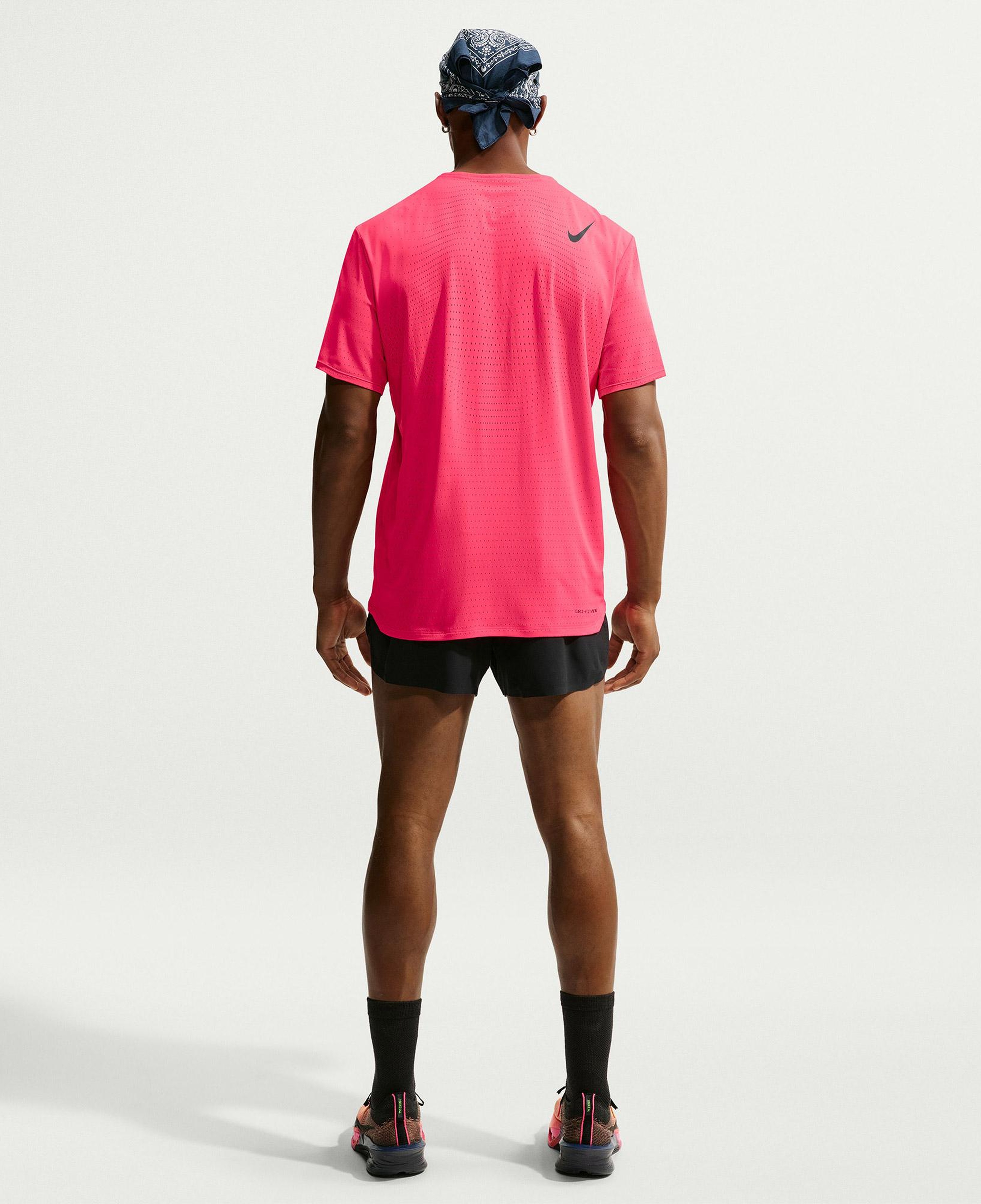 Nike Dri-Fit ADV AeroSwift Erkek Pembe T-Shirt
