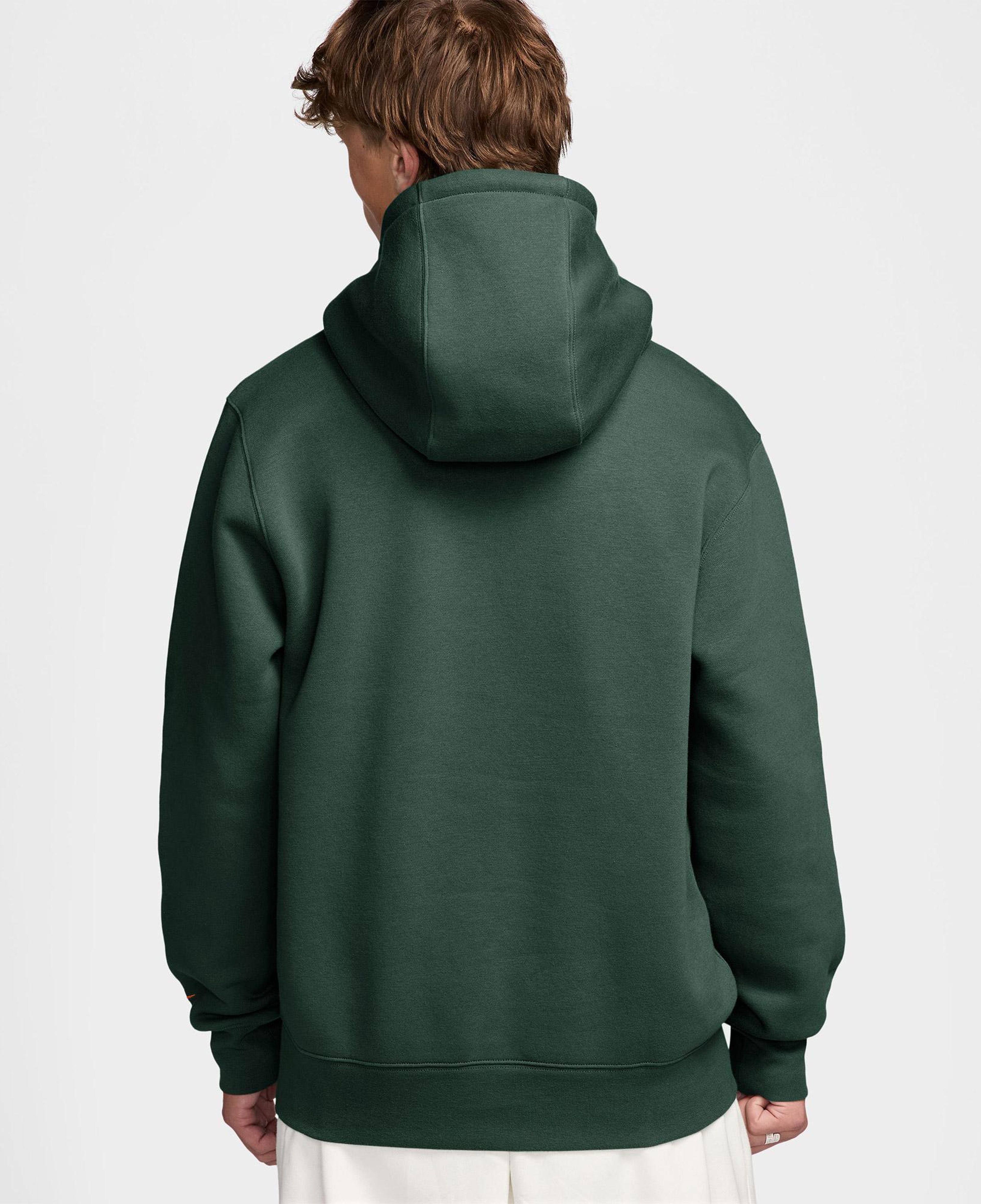 Nike Sportswear Club Erkek Yeşil Hoodie