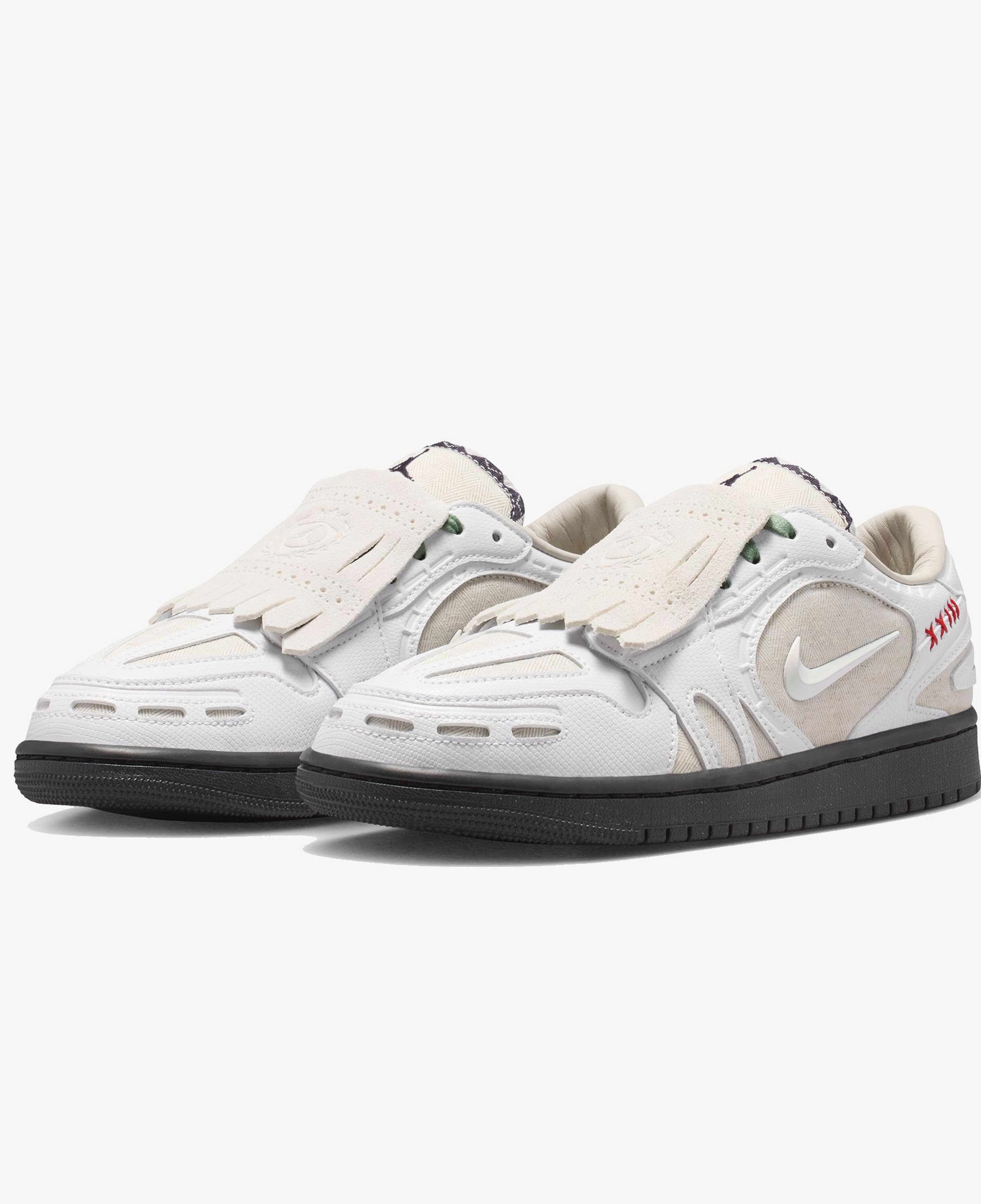 Jordan Air 1 Low Method of Make Kadın Krem Rengi Spor Ayakkabı