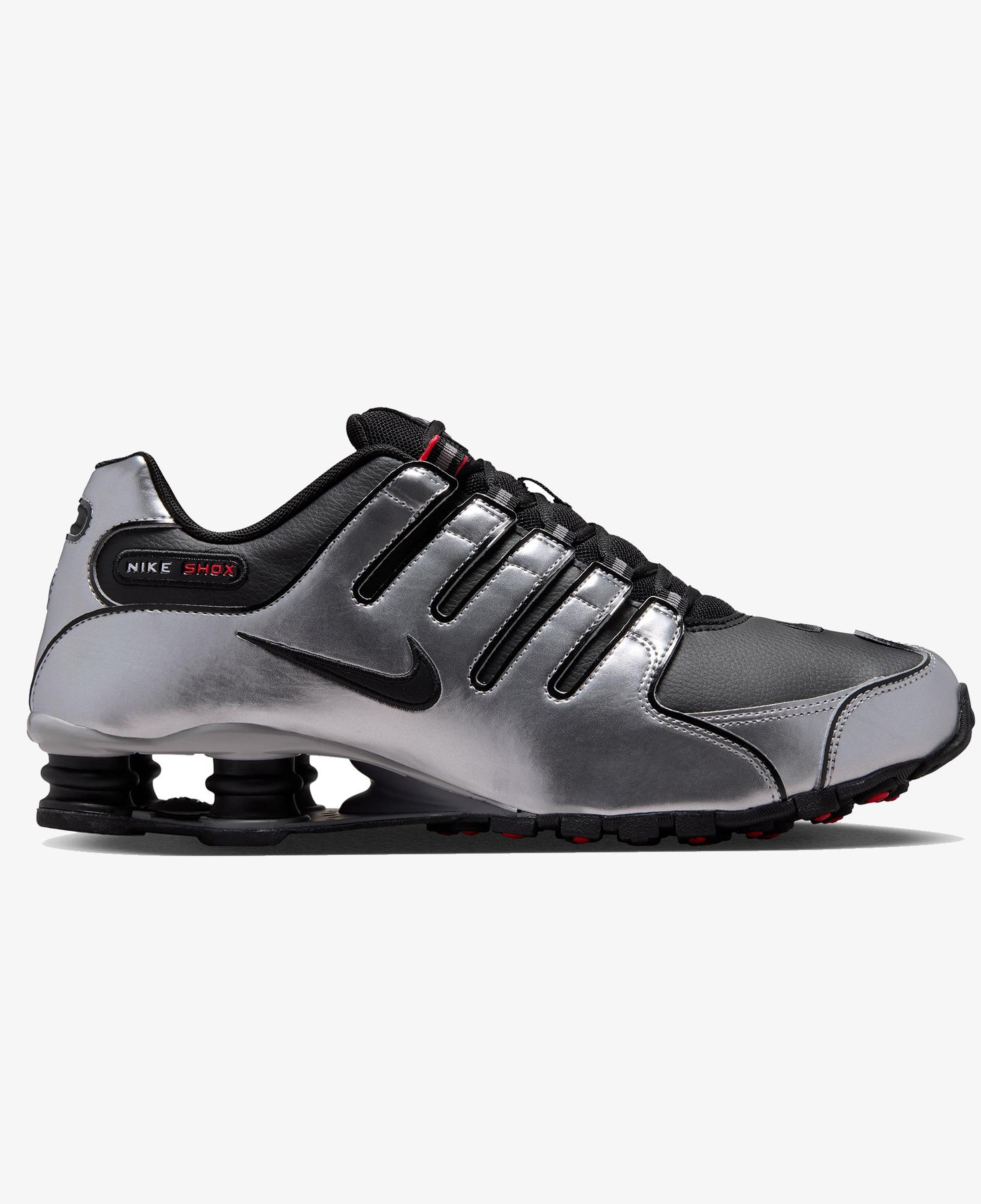 Nike Shox NZ Erkek Gri Spor Ayakkabı