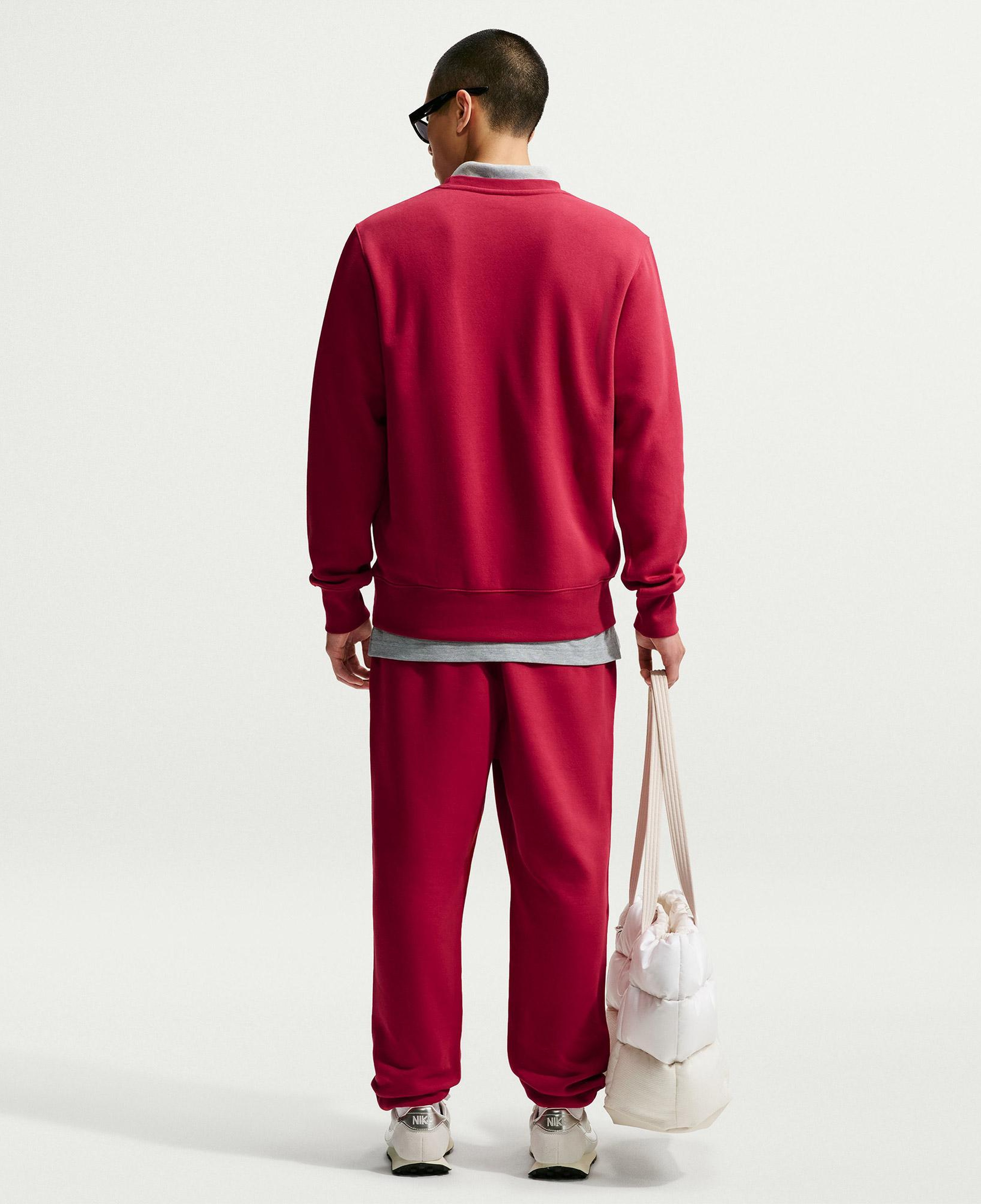 Nike Club Crew Erkek Kırmızı Sweatshirt