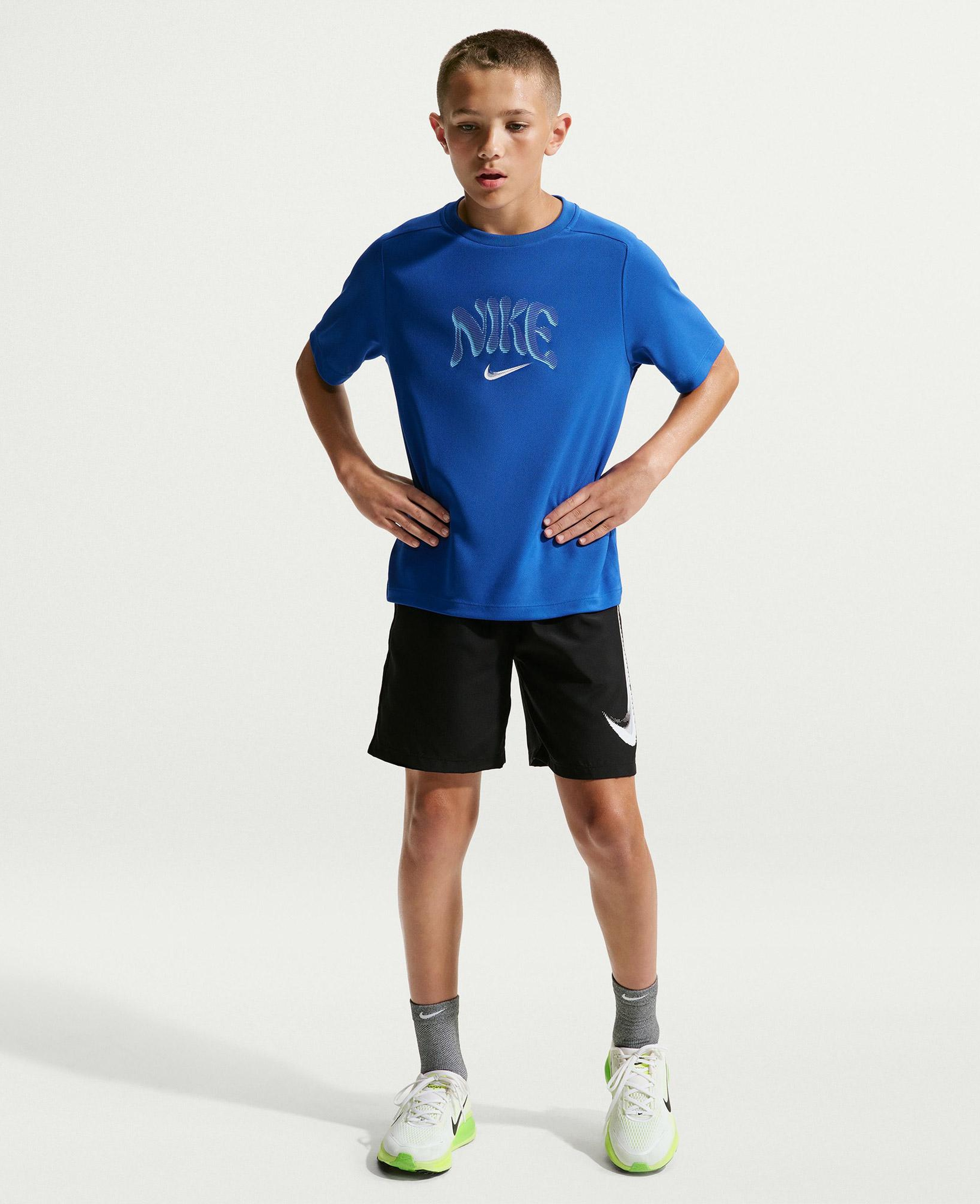 Nike Multi Refresh Genç Çocuk Mavi T-Shirt