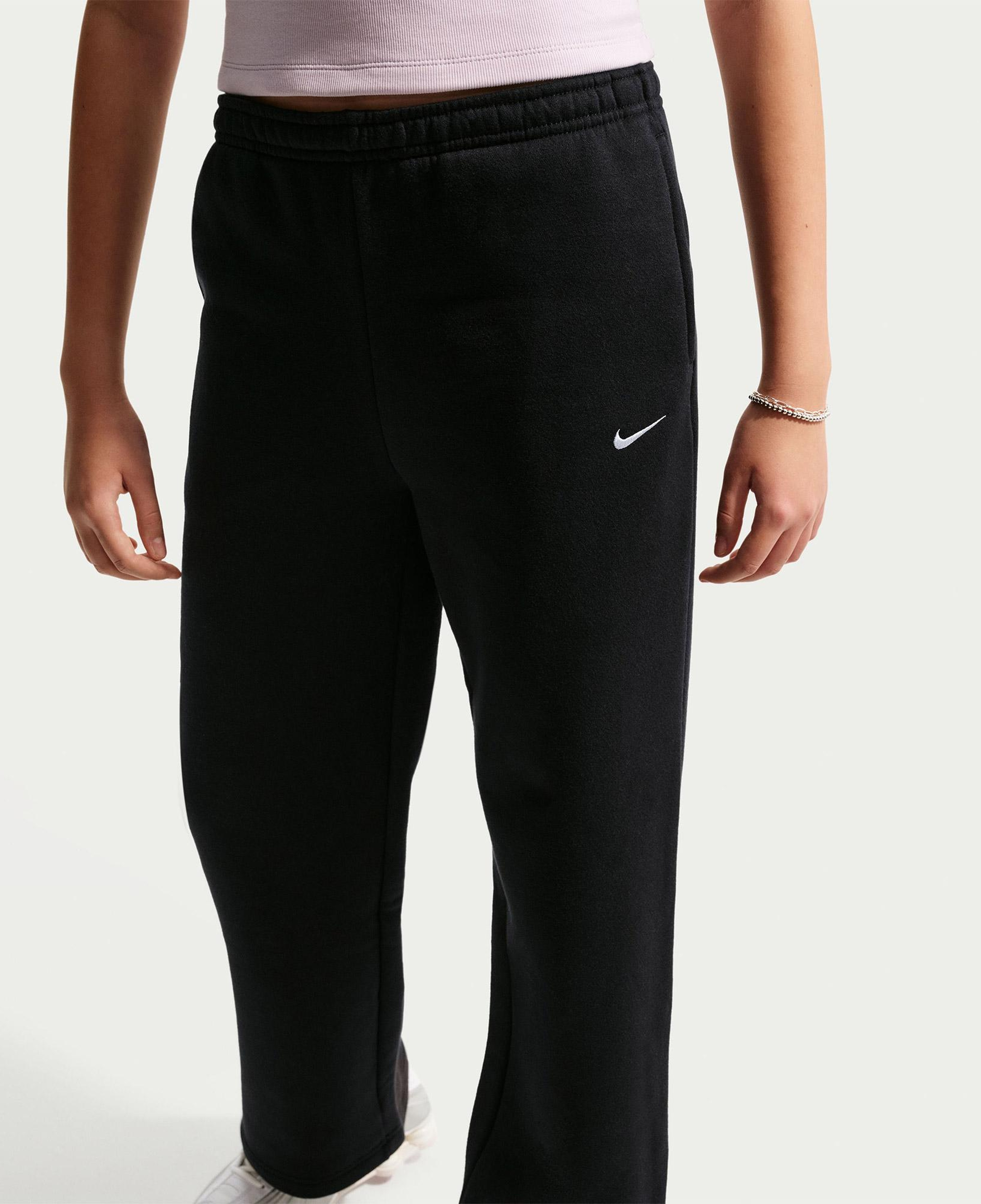 Nike Sportswear Studio Fleece Genç Çocuk Siyah Eşofman Altı