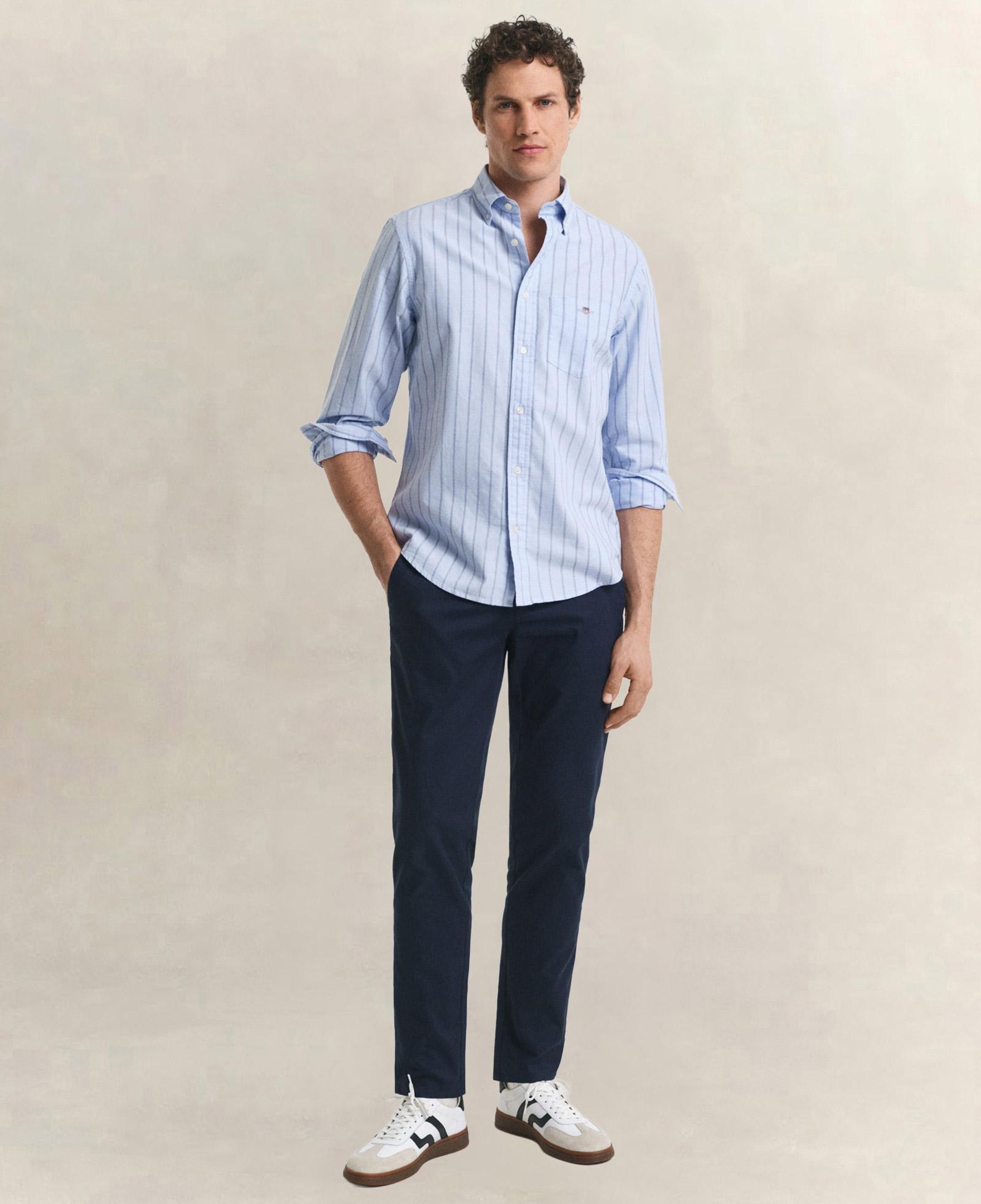GANT Erkek Lacivert Slim Fit Chino Pantolon