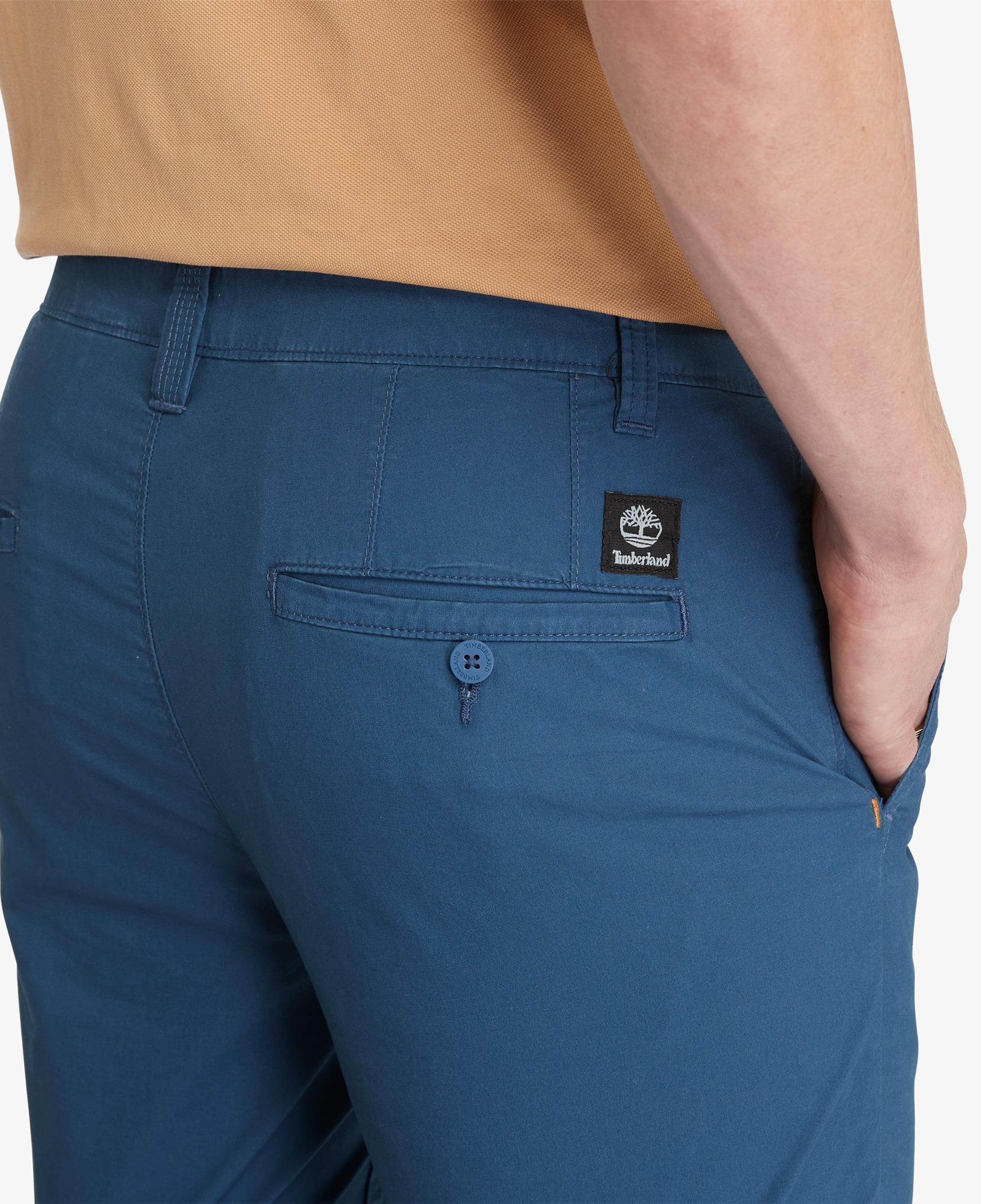 Timberland Poplin Chino Erkek Mavi Şort