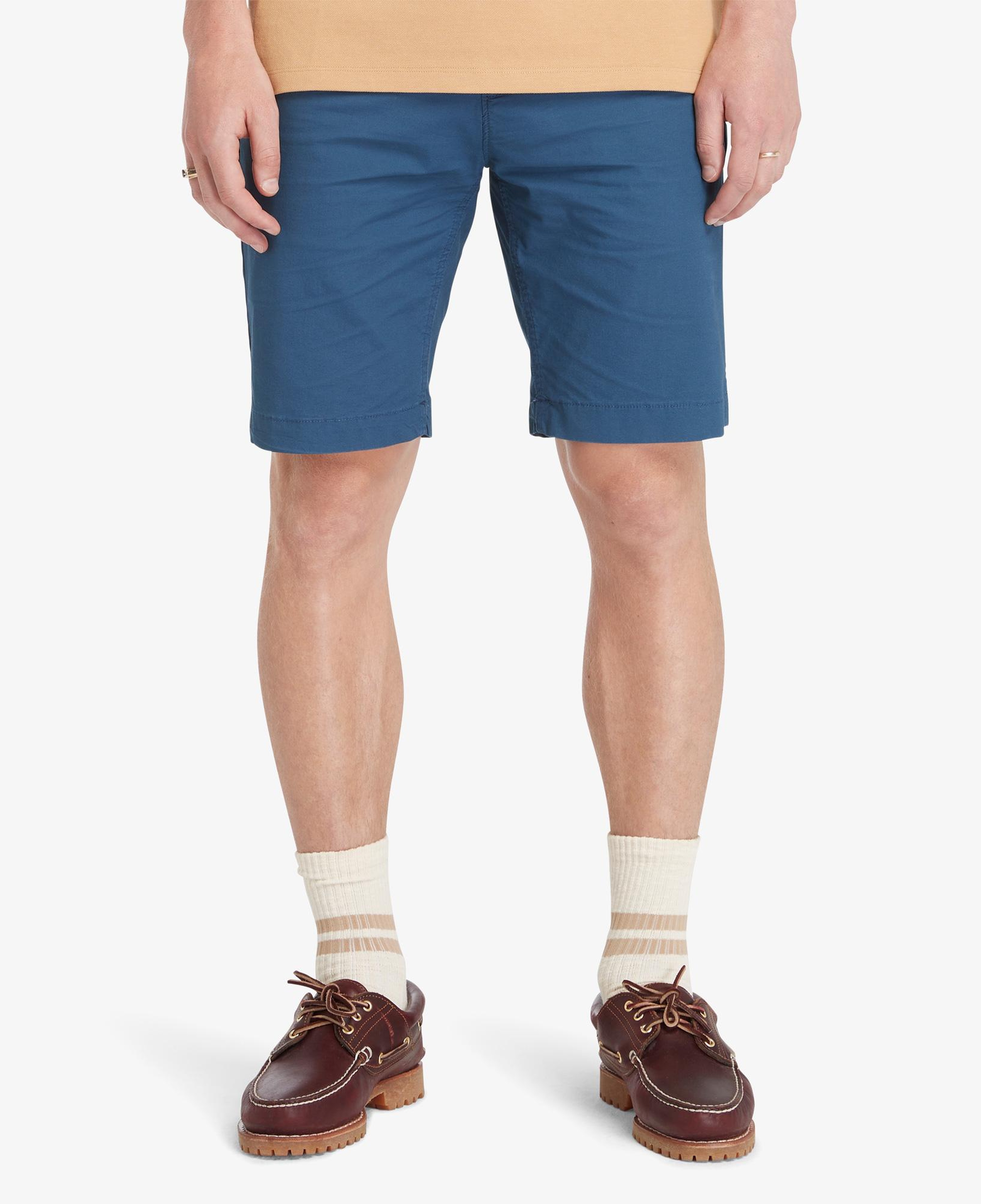 Timberland Poplin Chino Erkek Mavi Şort