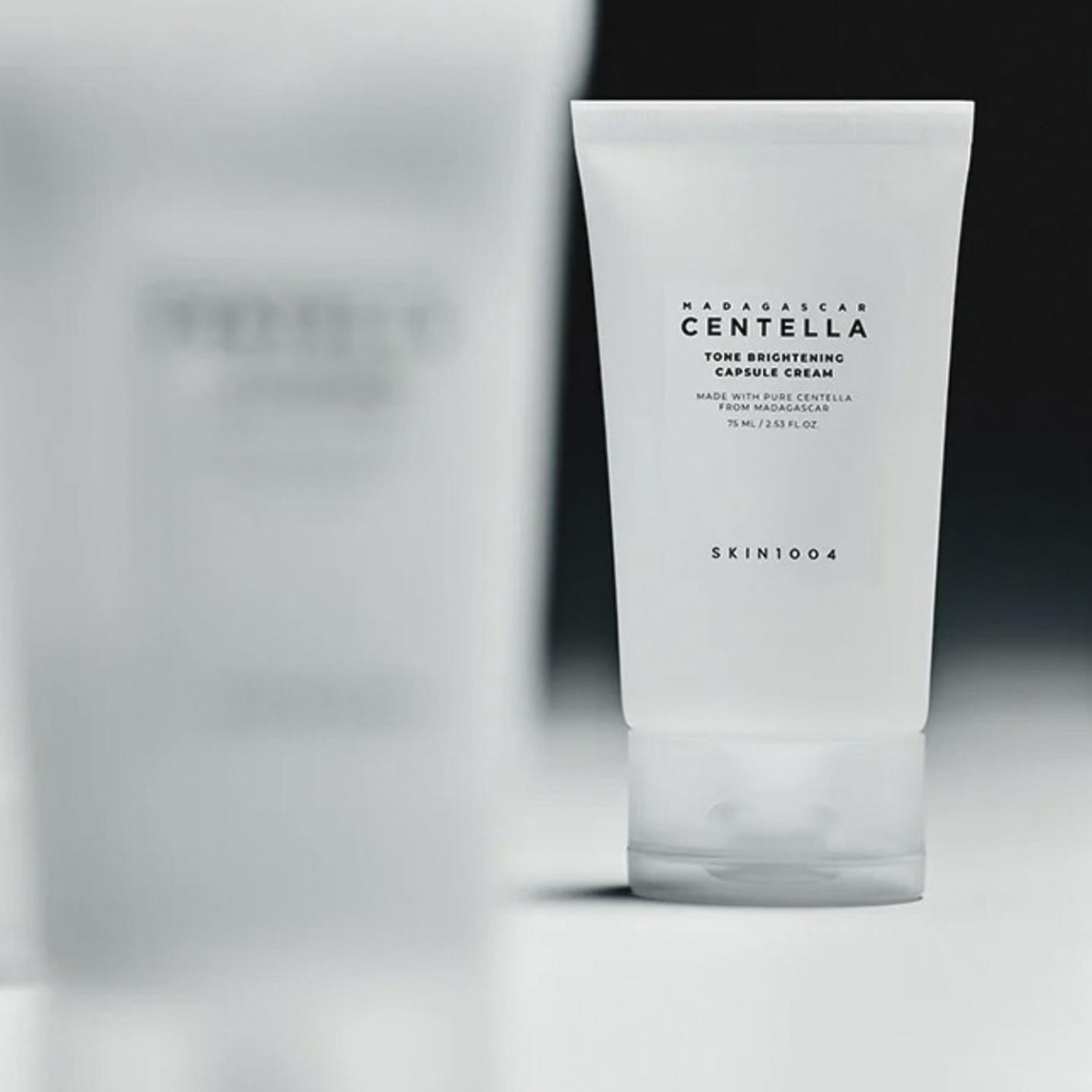 Skin1004 Madagascar Centella Tone Brightening Capsule Cream Cilt Tonu Eşitleyici Aydınlatıcı Yüz Kremi 75 ml