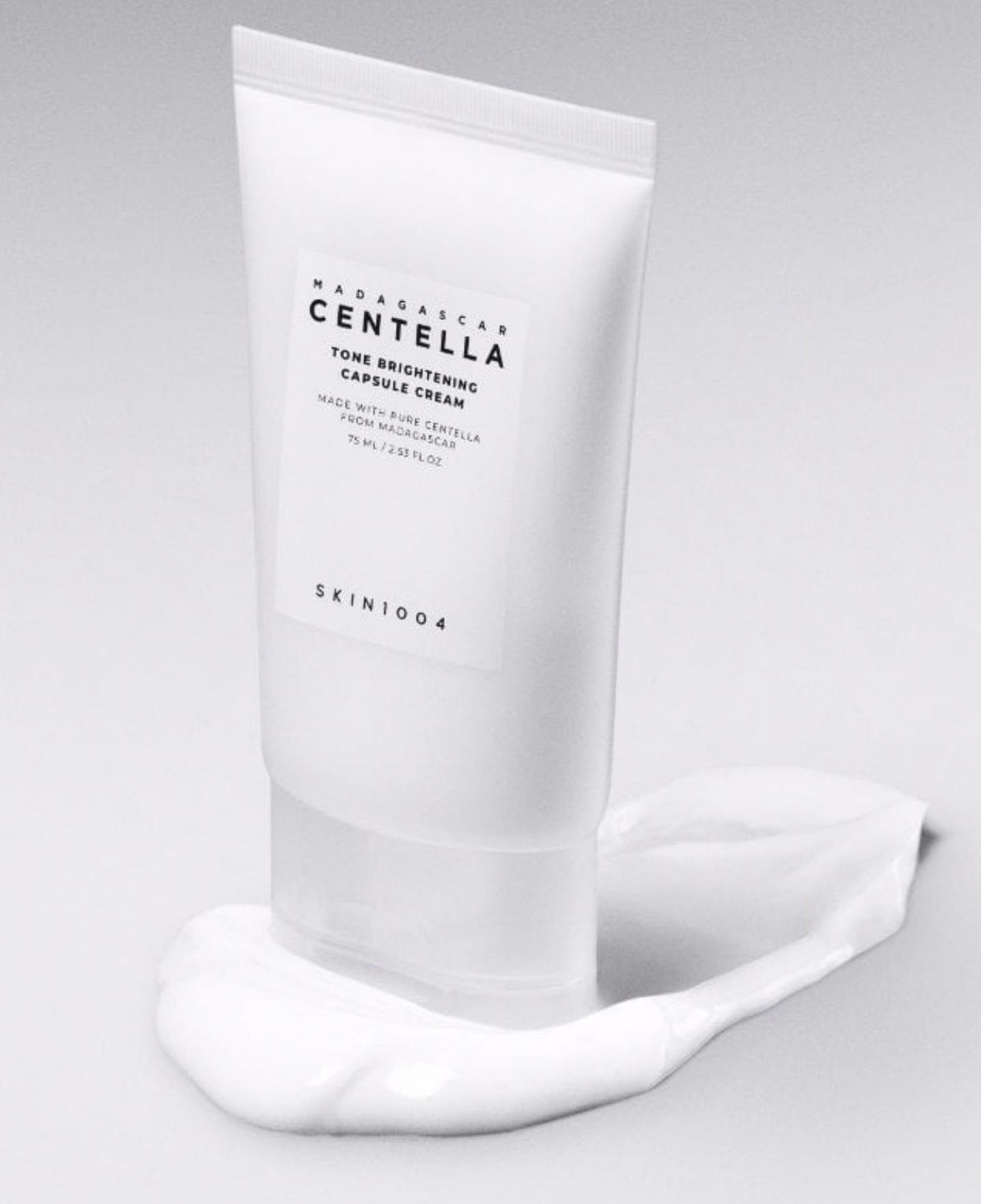 Skin1004 Madagascar Centella Tone Brightening Capsule Cream Cilt Tonu Eşitleyici Aydınlatıcı Yüz Kremi 75 ml