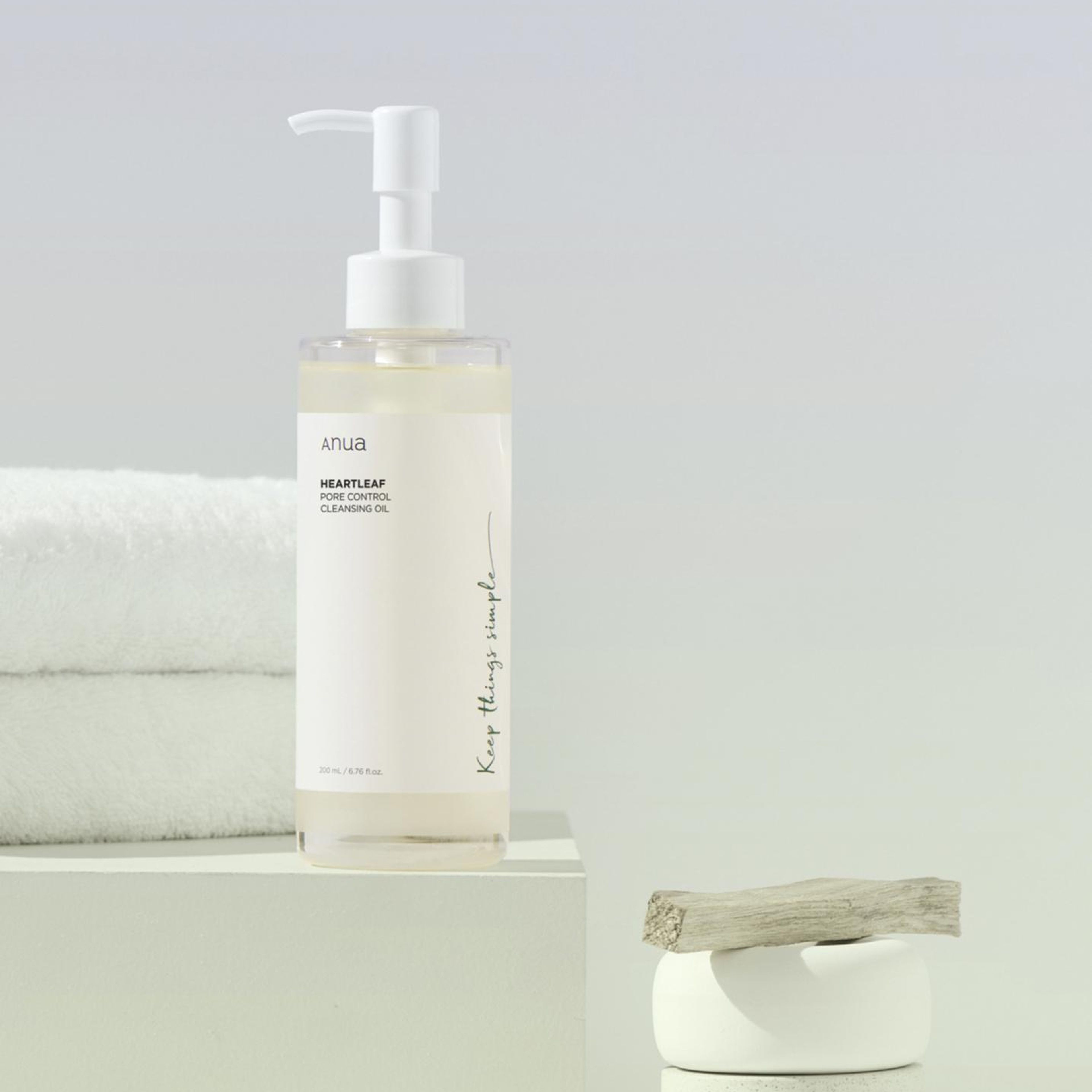 Anua Heartleaf Pore Control Cleansing Siyah Beyaz Nokta Karşıtı Gözenek Temizleyici Yağ 200 ml