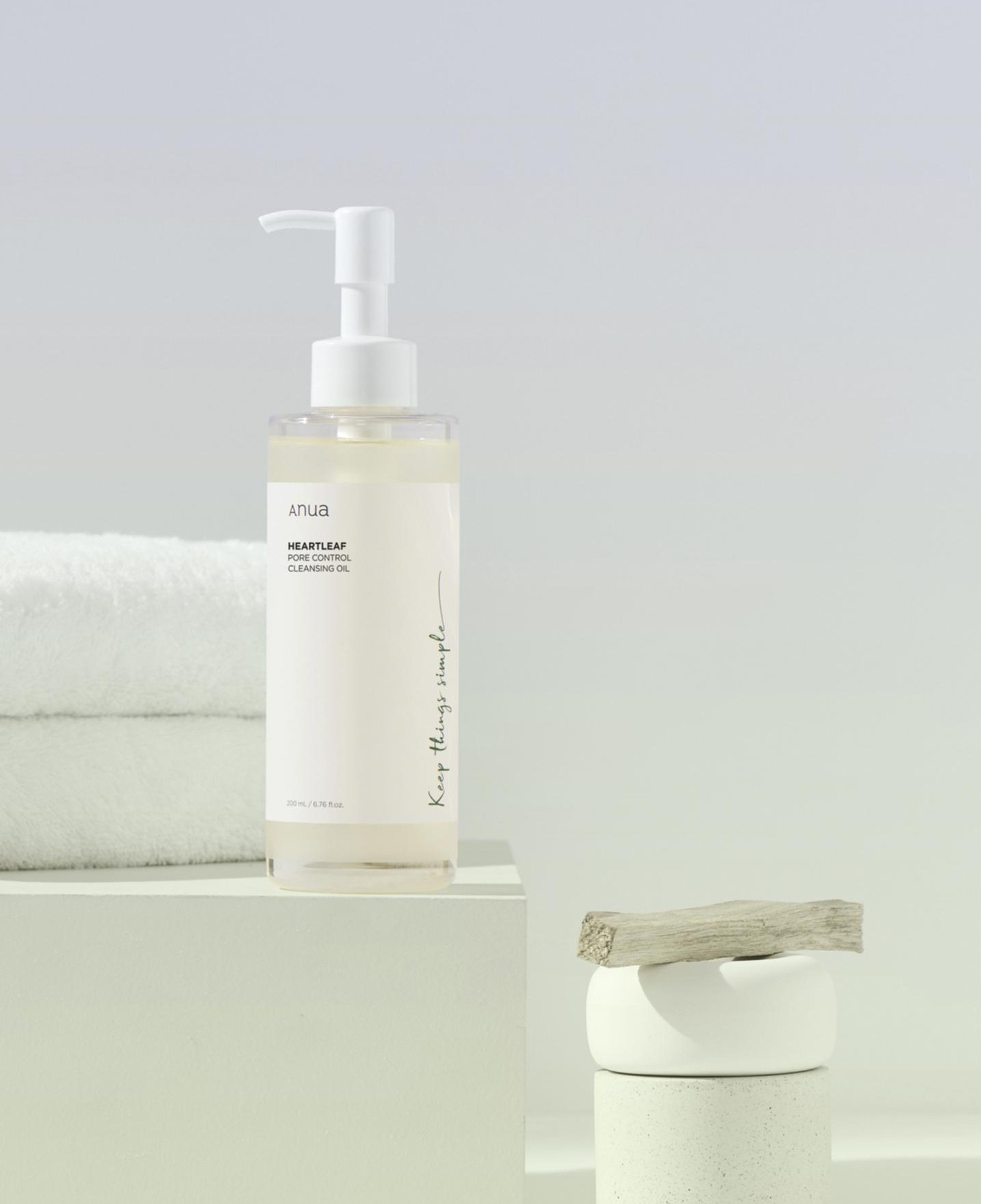 Anua Heartleaf Pore Control Cleansing Siyah Beyaz Nokta Karşıtı Gözenek Temizleyici Yağ 200 ml