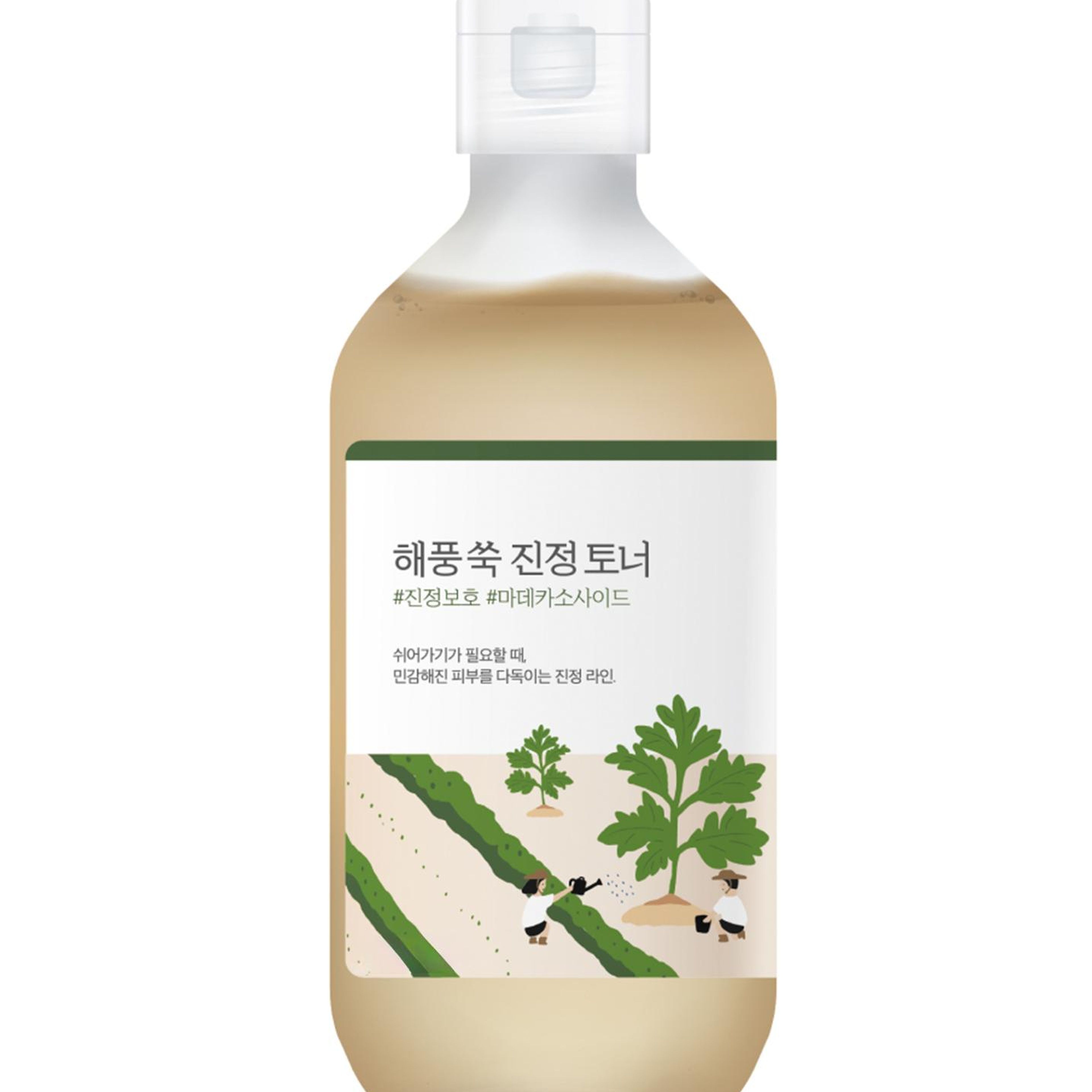Round Lab Mugwort Calming Toner Kızarıklık İçin Nemlendirici Mugwortlu Yüz Toniği 300 ml