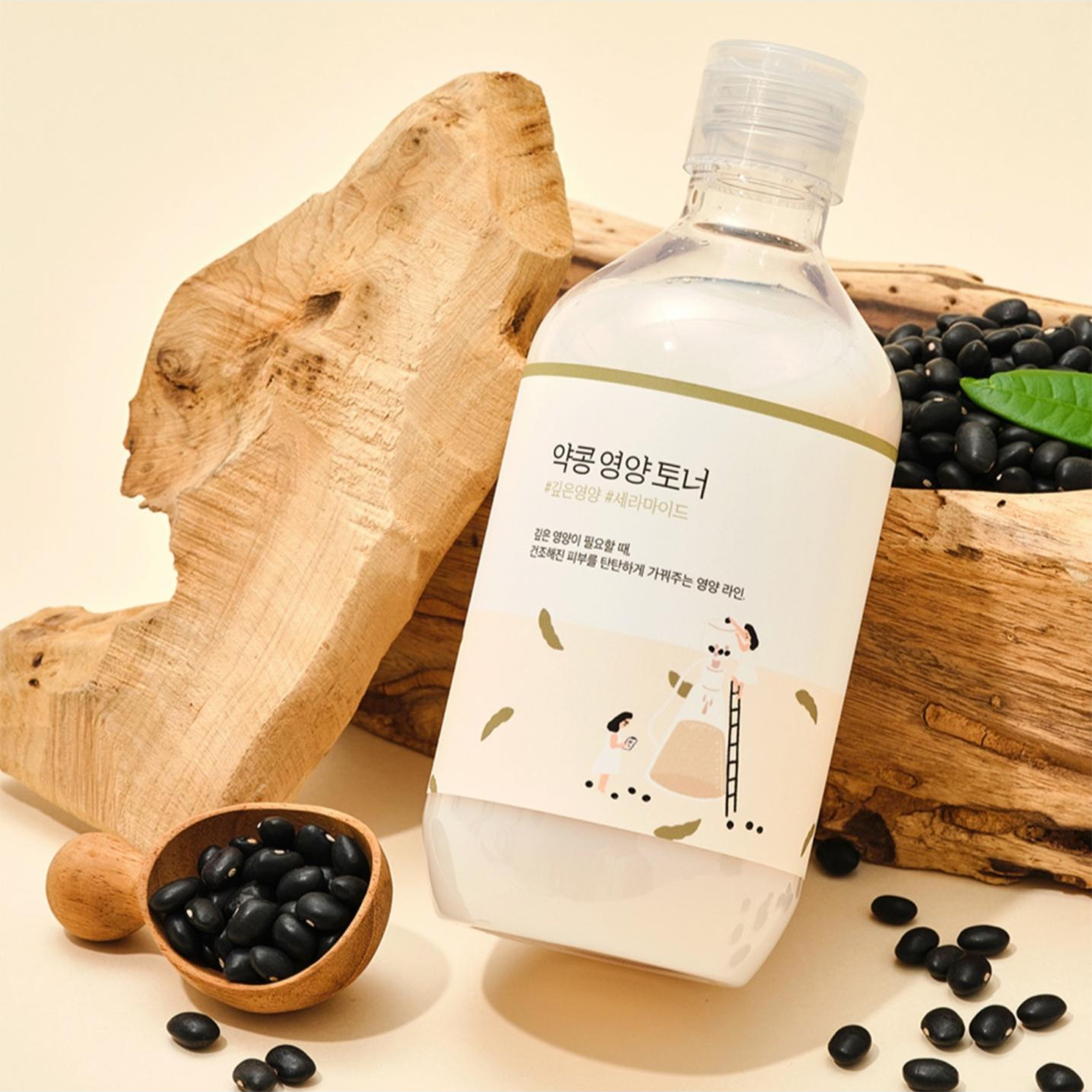 Round Lab Soybean Nourishing Toner Kırışıklık ve Leke Karşıtı Soya Özlü Besleyici Yüz Toniği 300 ml