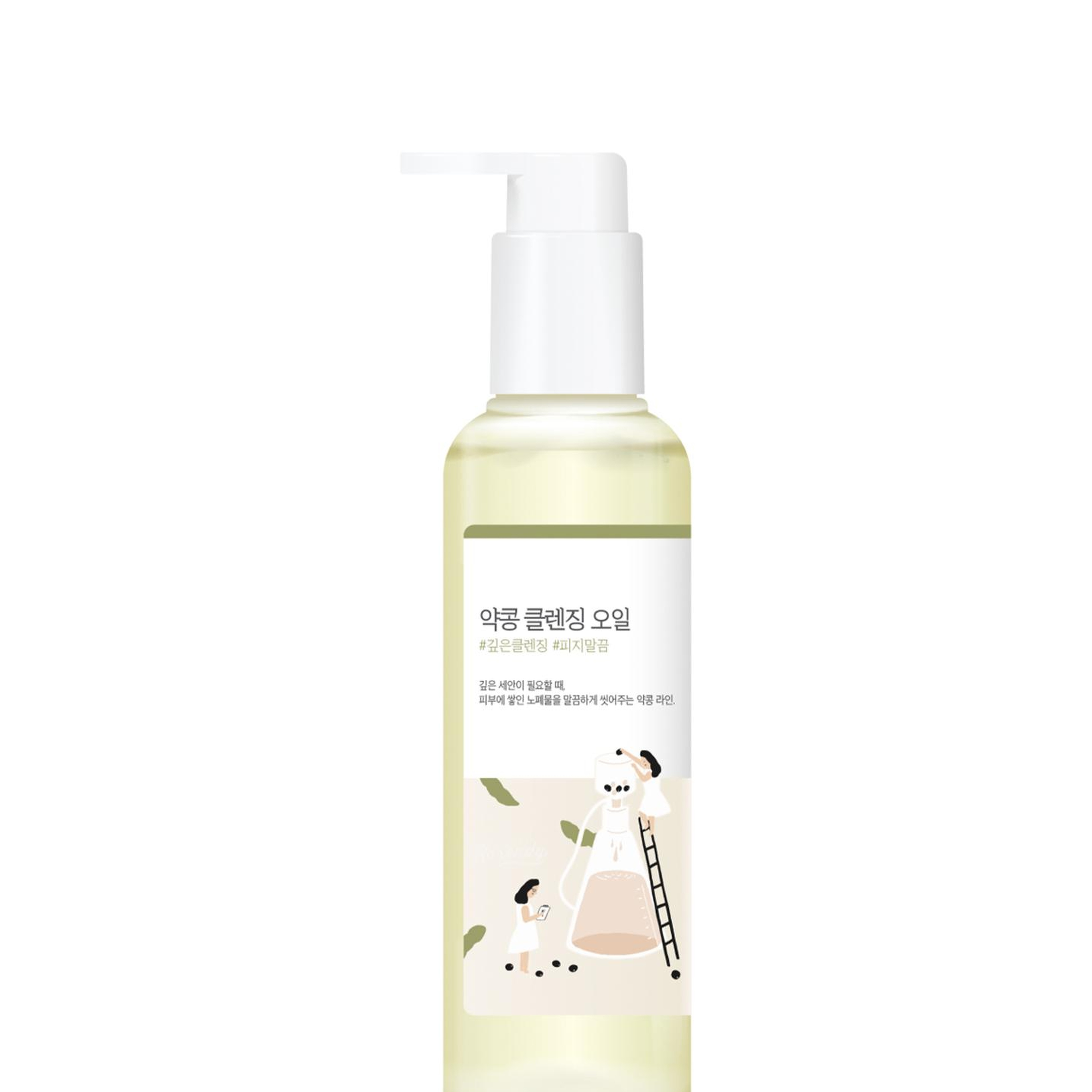 Round Lab Soybean Cleansing Oil Siyah Nokta Karşıtı Nazik Asitli ve Soya Özlü Yağ Bazlı Temizleyici 200 ml