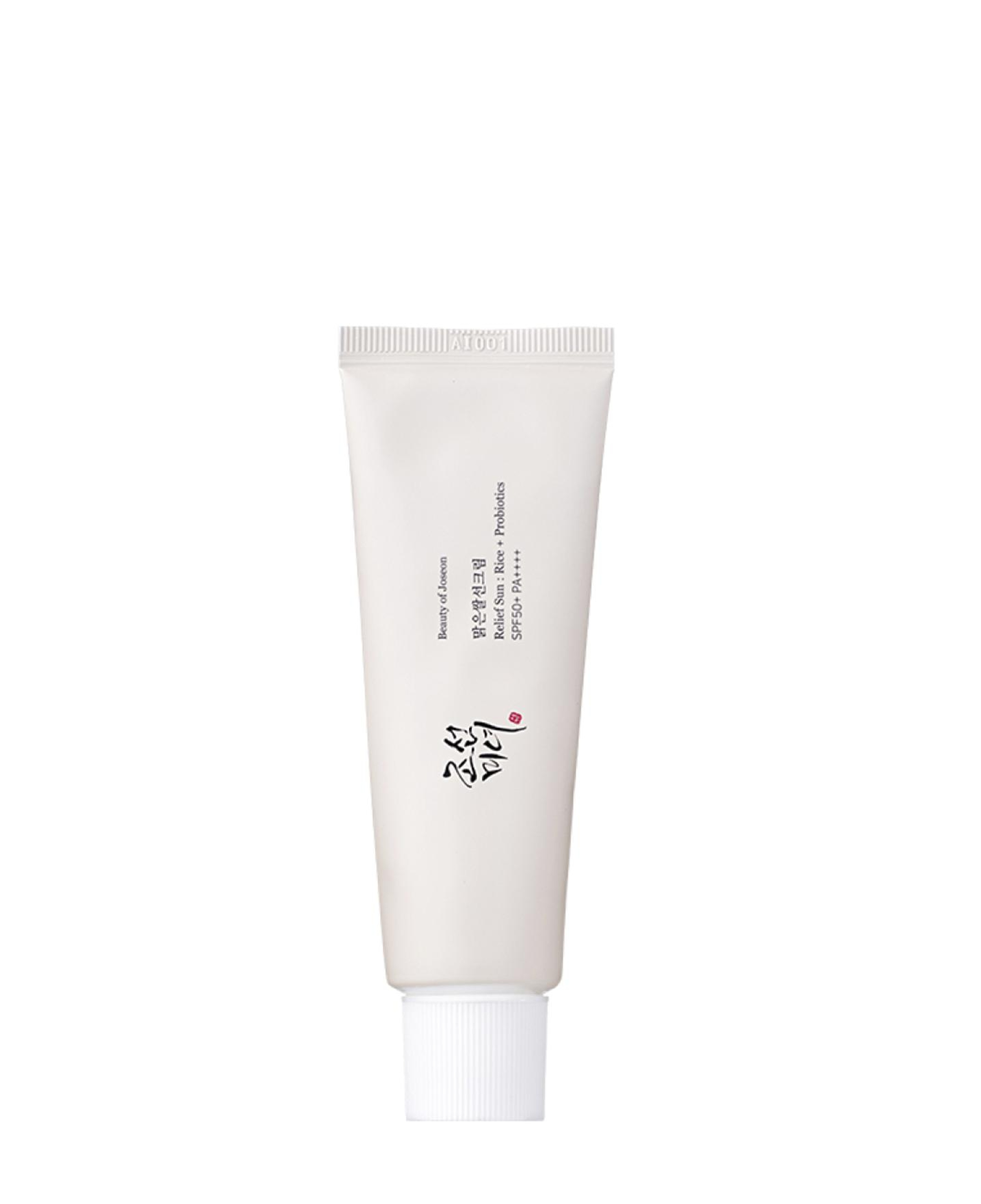 Relief Sun: Rice + Probiotics SPF50+ PA++++ %30 Pirinç Özlü Su Bazlı Güneş Kremi 50 ml