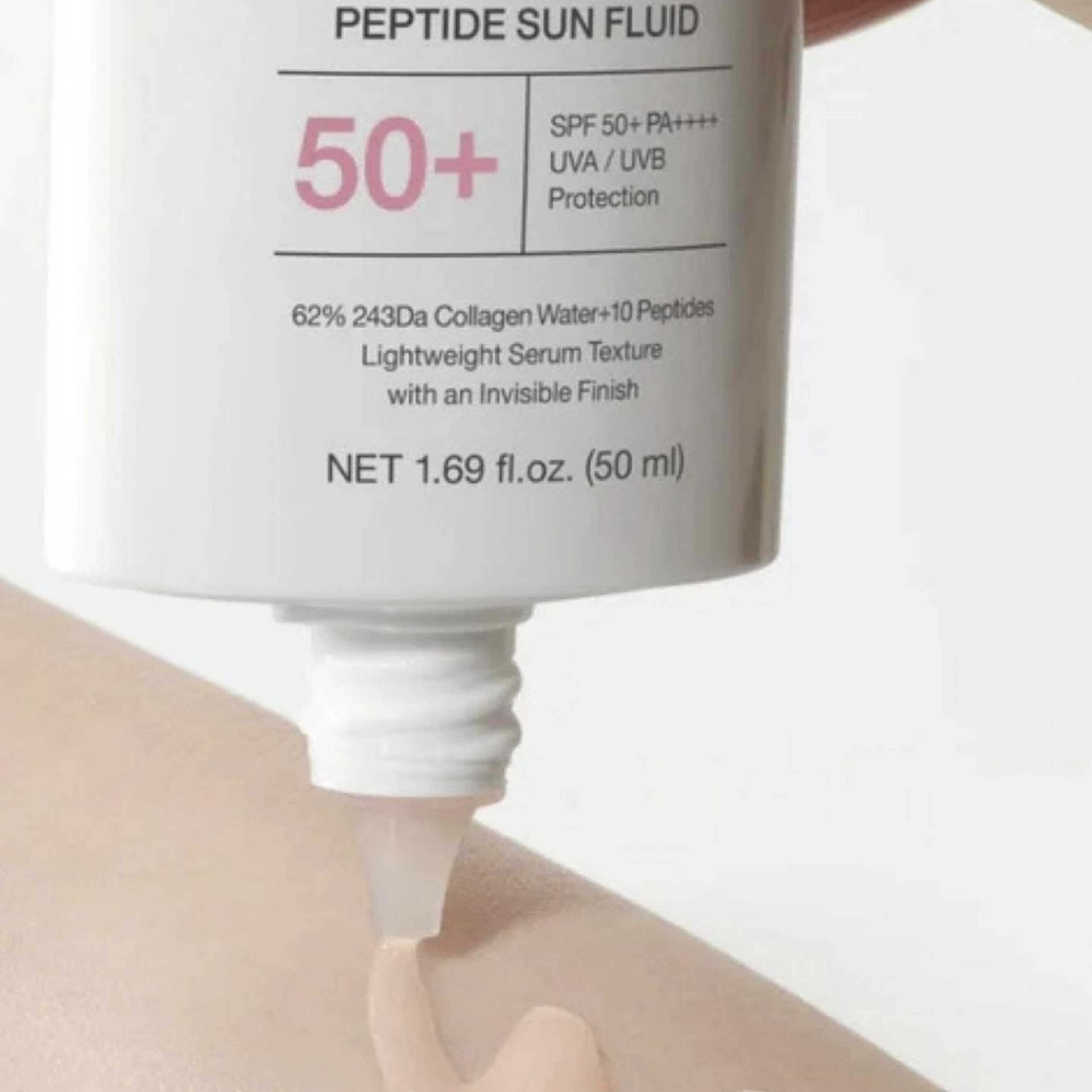 Invisible Collagen Peptide SPF50+ Güneş Koruyucu Fluid 50 ml