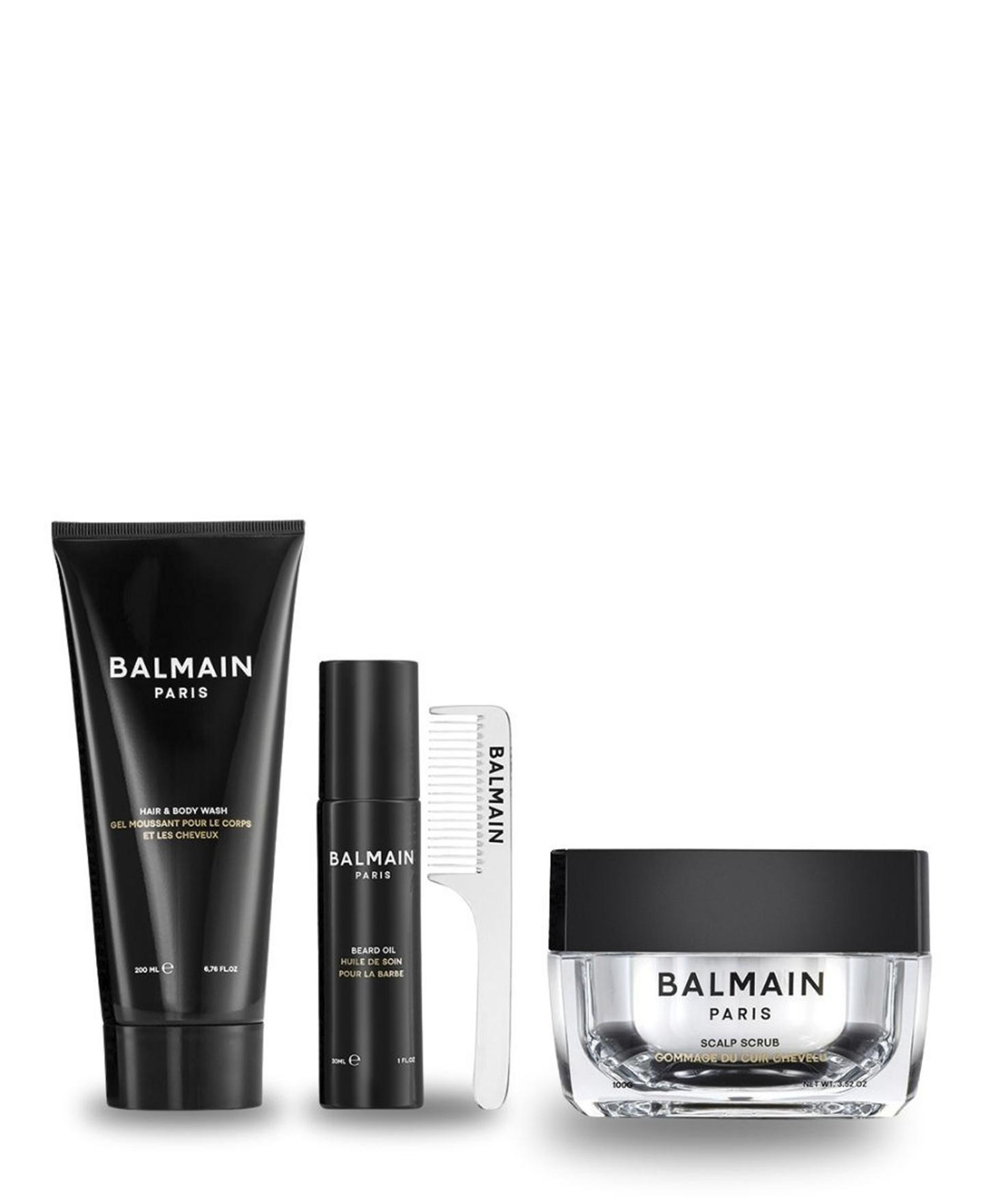 Balmain Homme Giftset Erkekler İçin İnce Telli Saç Bakım Seti