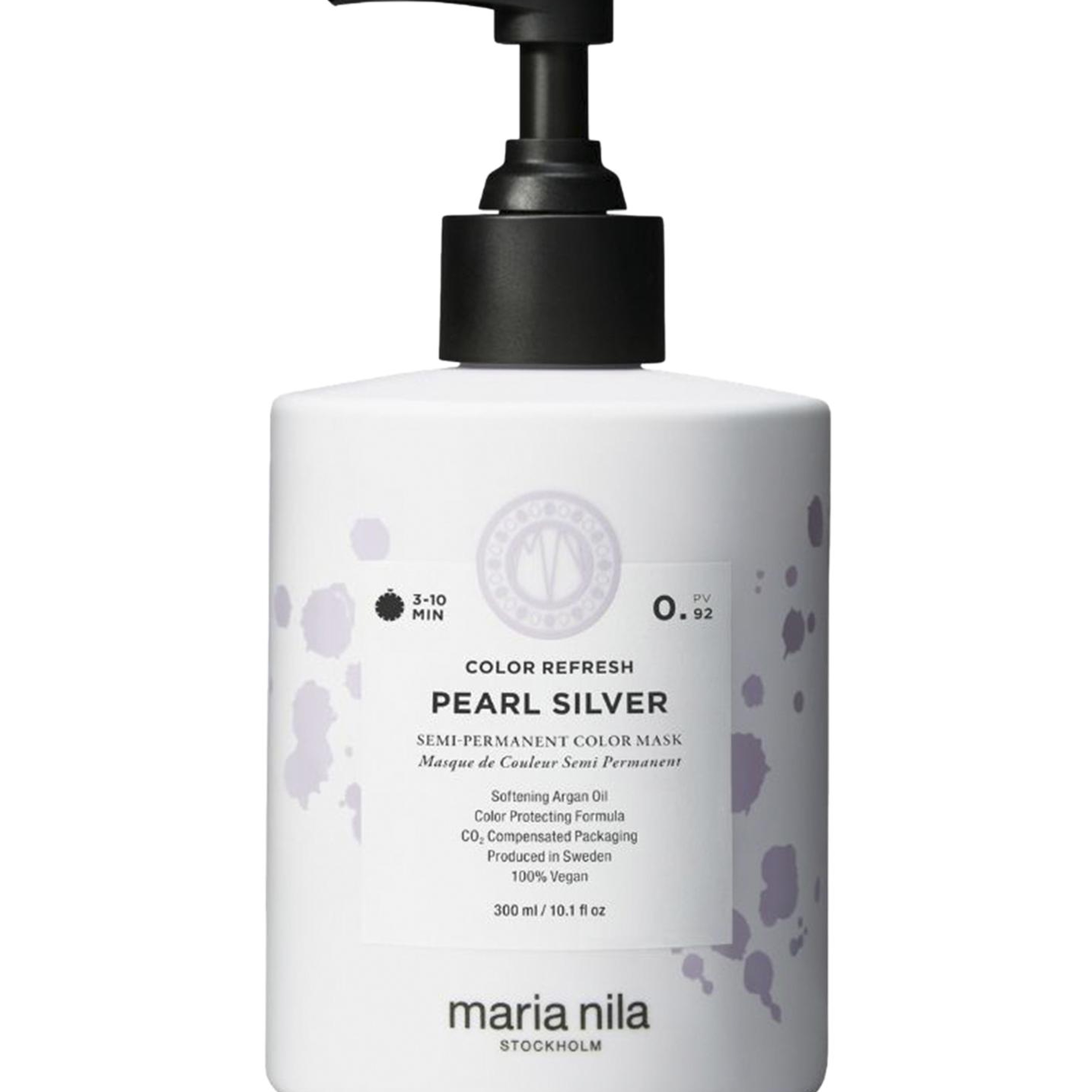 Maria Nila Colour Refresh Pearl Silver 0.20 Besleyici Renk Saç Maskesi